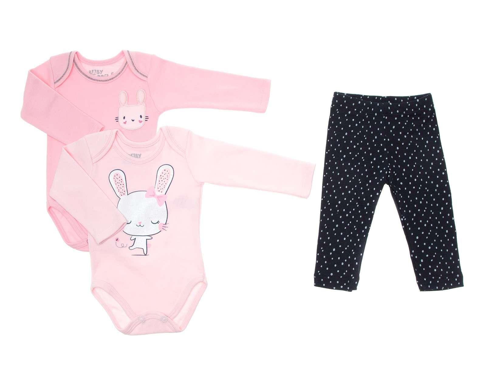 Conjunto Rosa marca Baby Colors para Bebé Niña