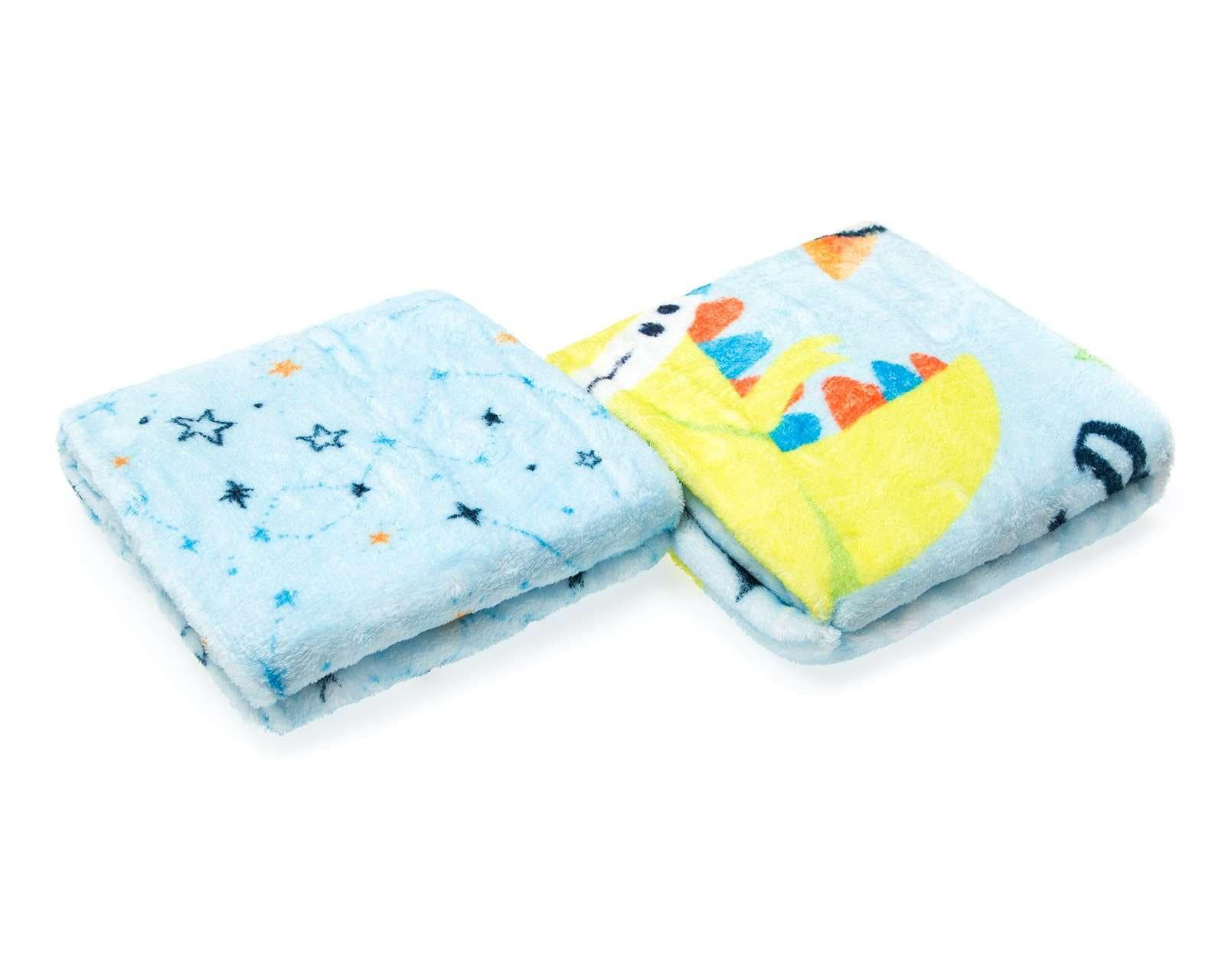 Foto 2 | Foto 2 | Cobertor Baby Colors para Bebé Niño 2 Piezas