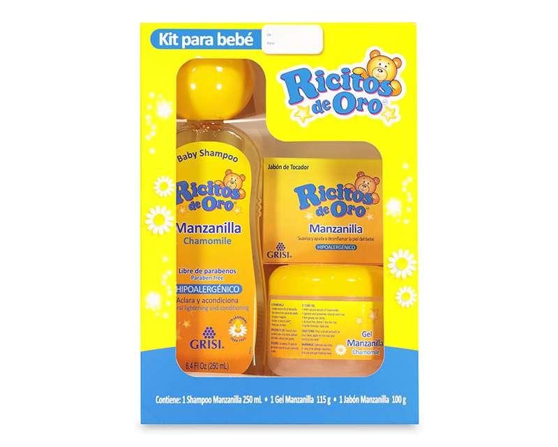 Foto 2 pulgar | Foto 1 | Set de Shampoo y Jabón de Manzanilla marca Ricitos de Oro para Bebé