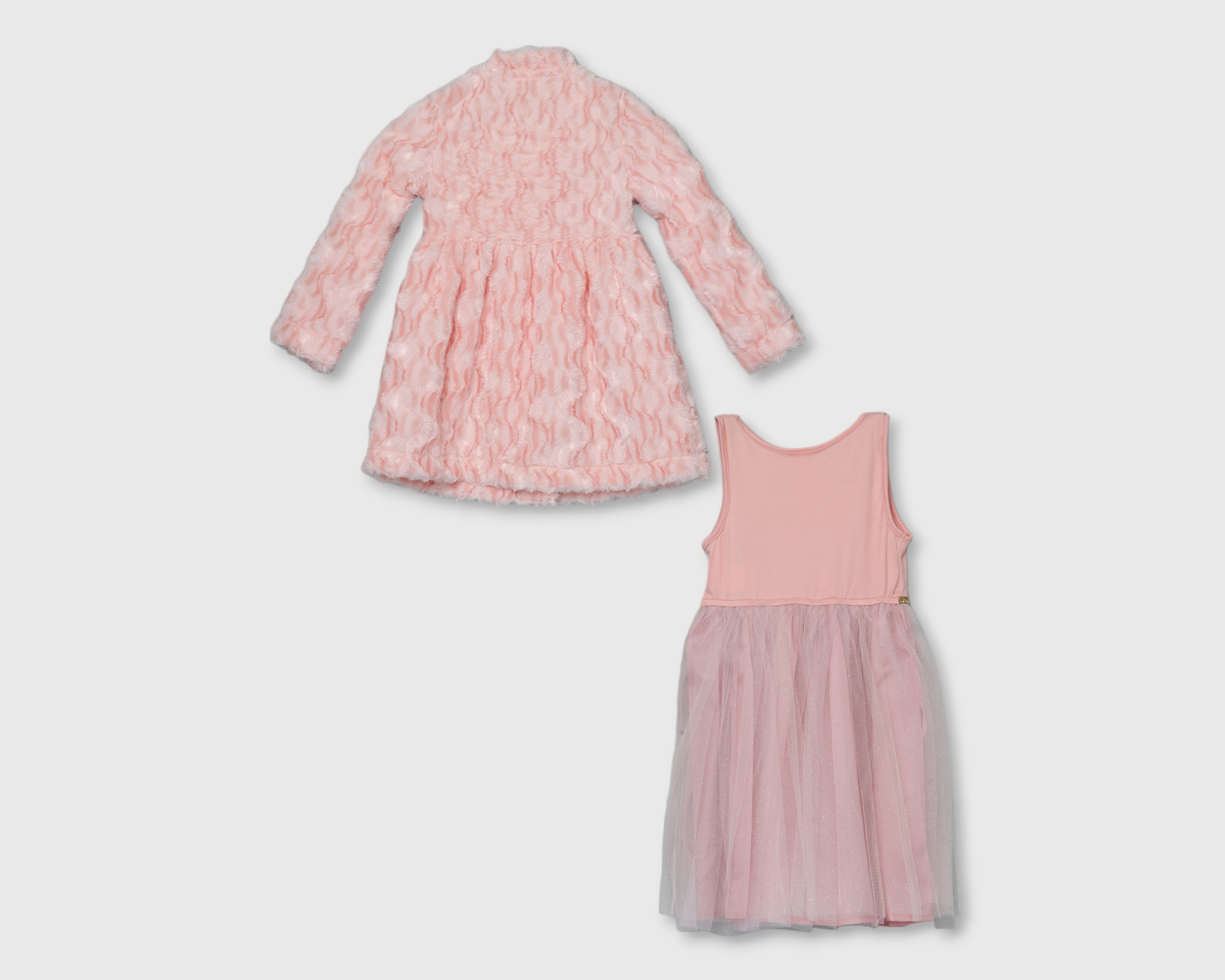 Foto 3 pulgar | Foto 2 | Vestido con Abrigo Baby Colors para Bebé Niña