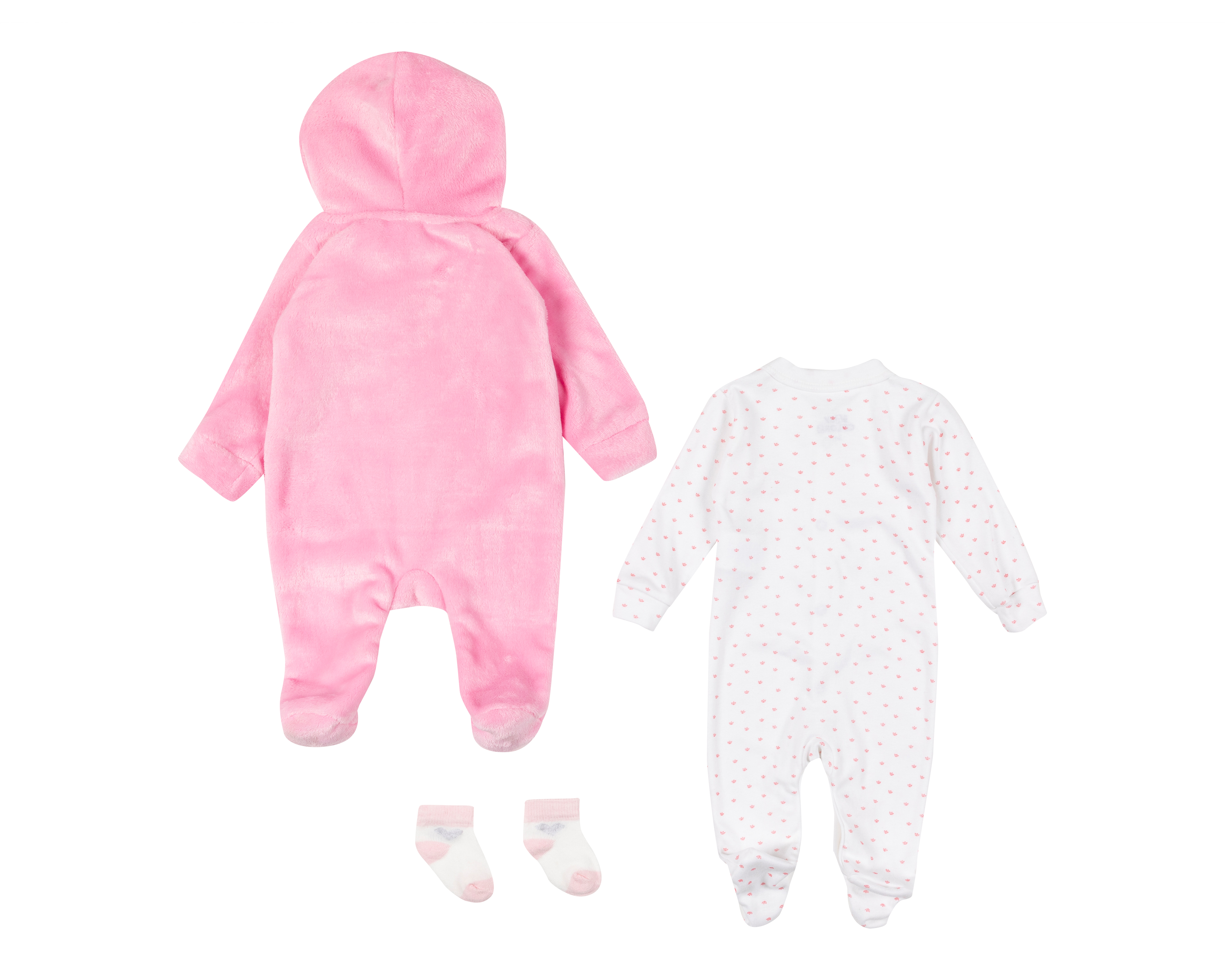 Foto 3 pulgar | Foto 2 | Mameluco Baby Colors para Bebé Niña 3 Piezas