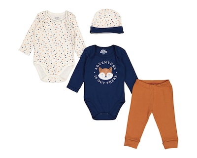 Foto 1 | Foto 1 | Conjunto Baby Colors para Bebé Niño 4 Piezas