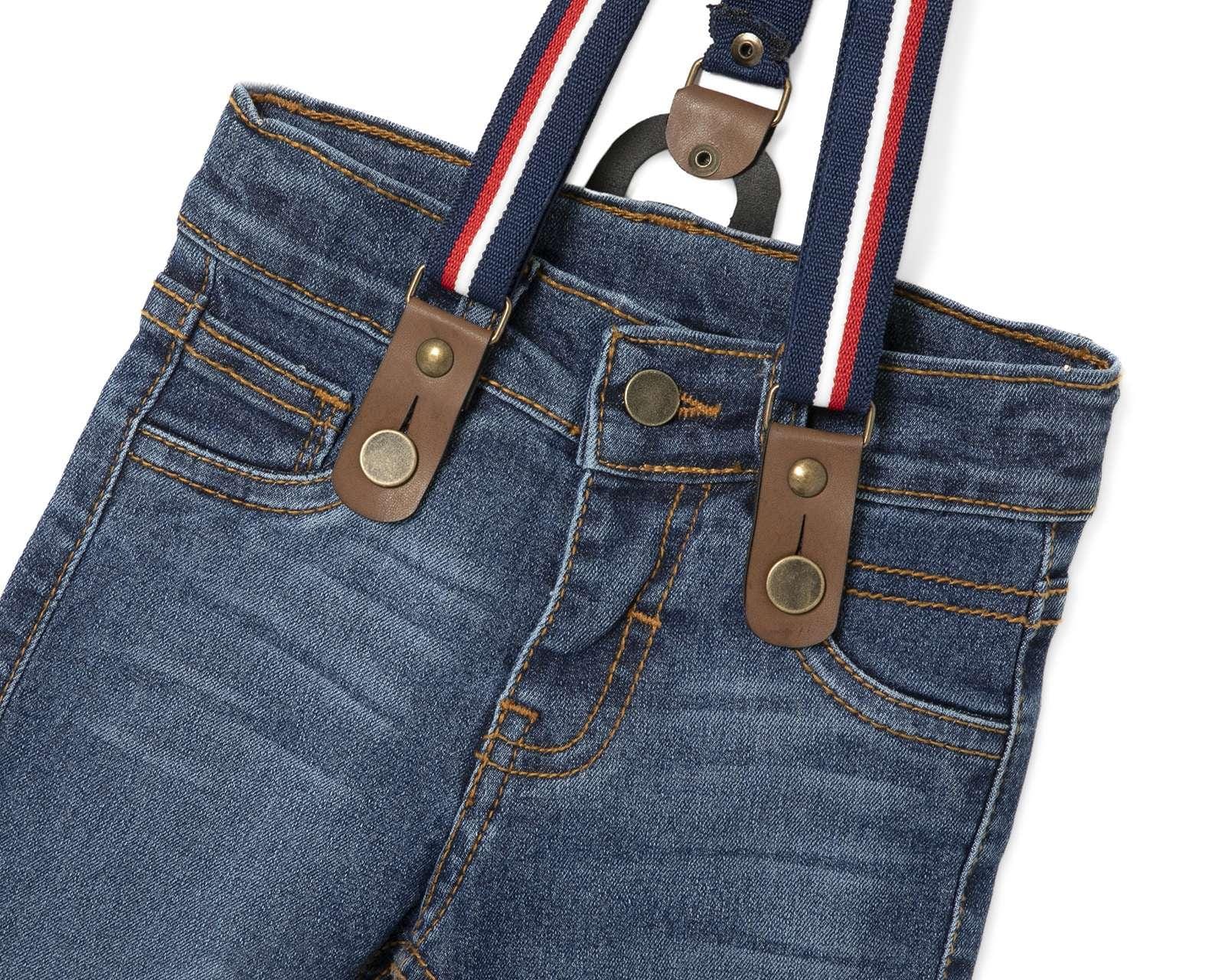 Foto 4 pulgar | Foto 3 | Pantalón Baby Colors de Mezclilla para Bebé Niño