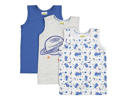Foto 1 | Foto 1 | Camiseta Tricks de Algodón para Bebé Niño 3 Piezas