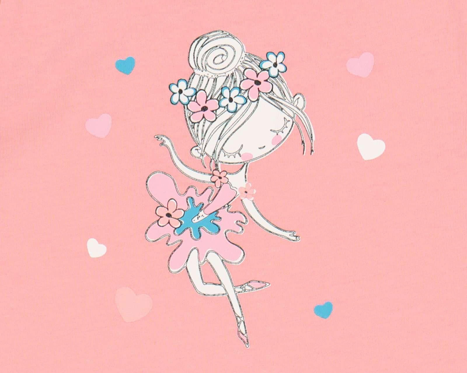 Foto 3 | Foto 3 | Playera para Bebé Niña Baby Colors de Algodón Estampada 2 Piezas