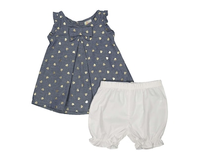 Foto 1 | Foto 1 | Conjunto con Short Baby Colors de Algodón para Bebé Niña