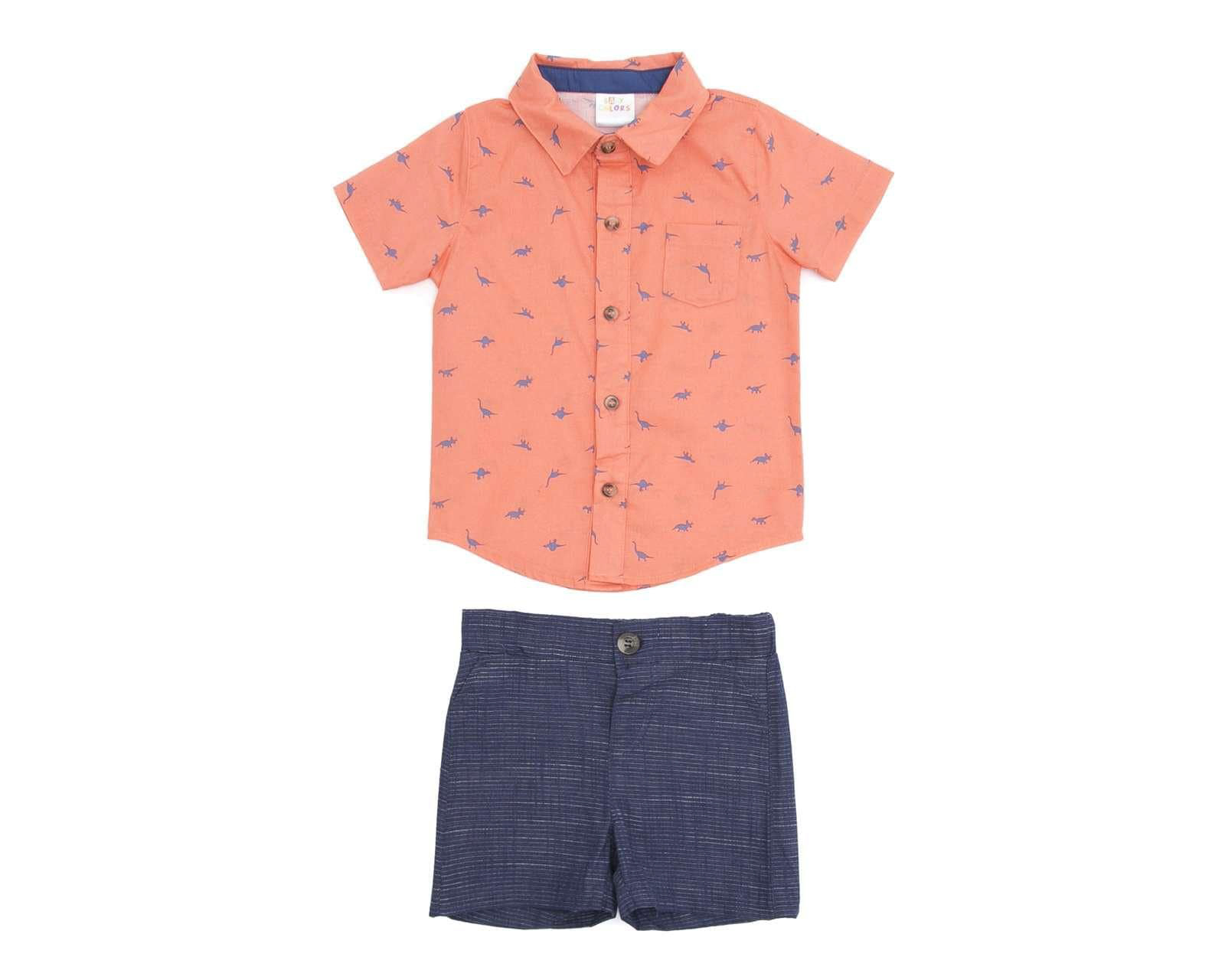 Conjunto Baby Colors de Algodón para Bebé Niño