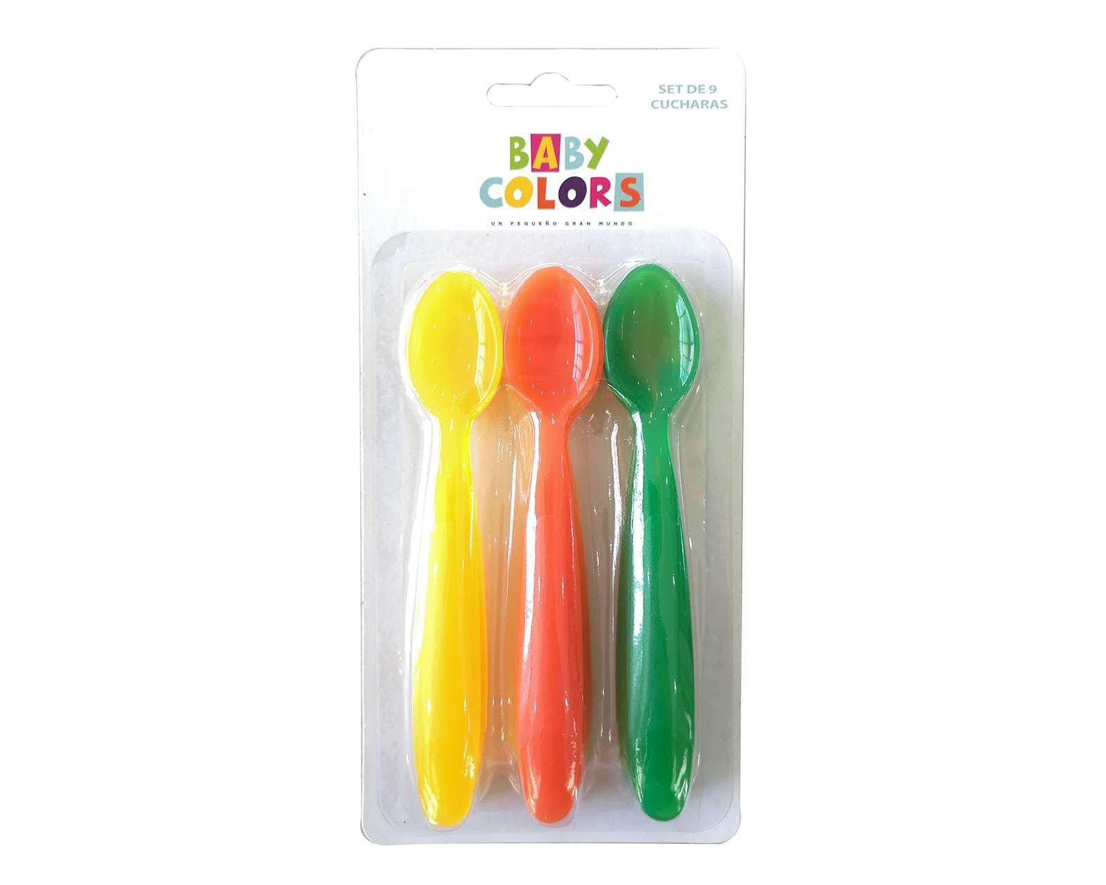 Foto 2 pulgar | Foto 1 | Cuchara Baby Colors 9 Piezas