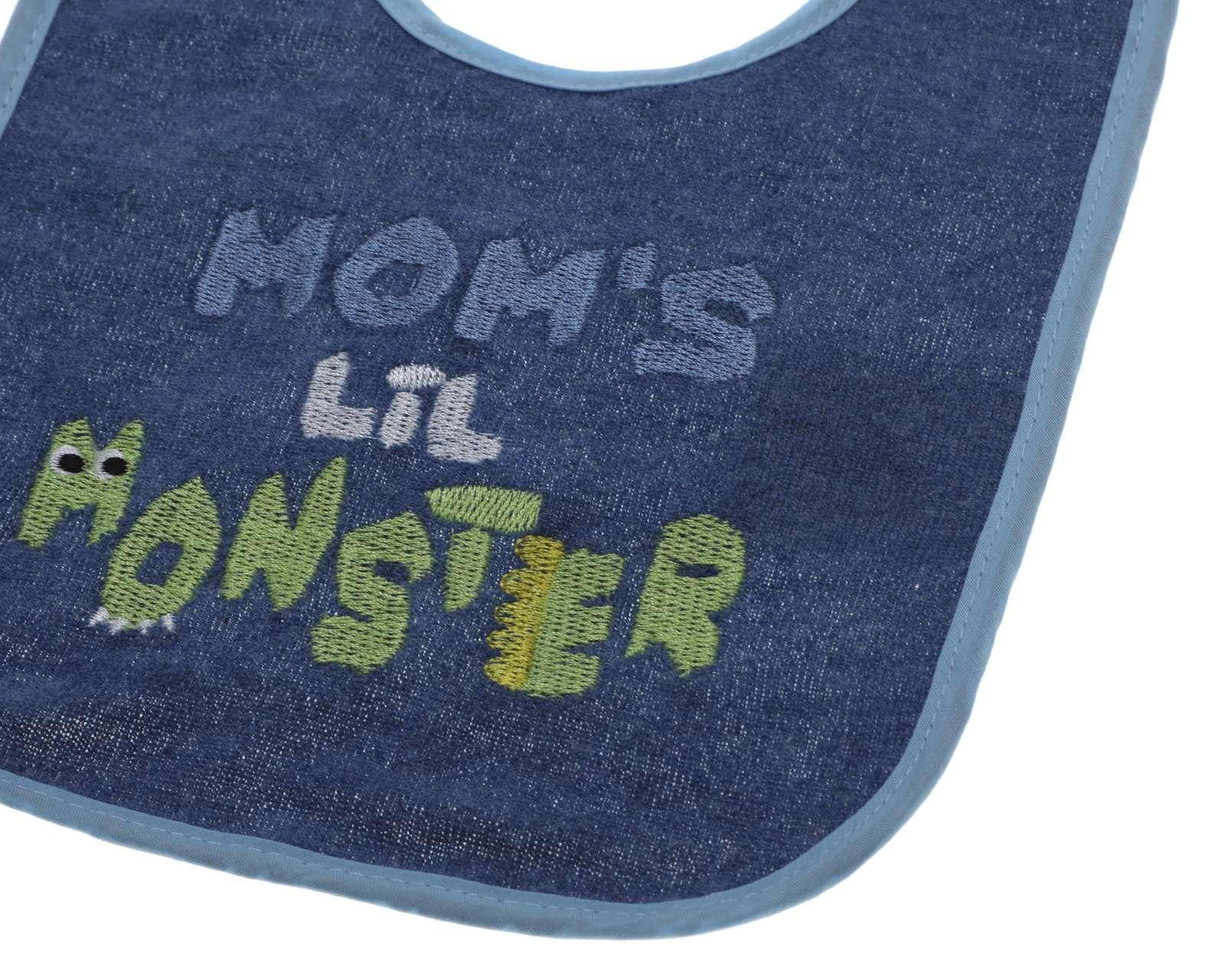 Foto 5 pulgar | Foto 4 | Babero Baby Colors para Bebé Niño 5 Piezas