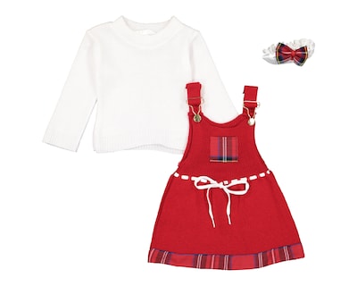 Foto 1 | Foto 1 | Vestido Rojo marca Baby Colors para Bebé Niña