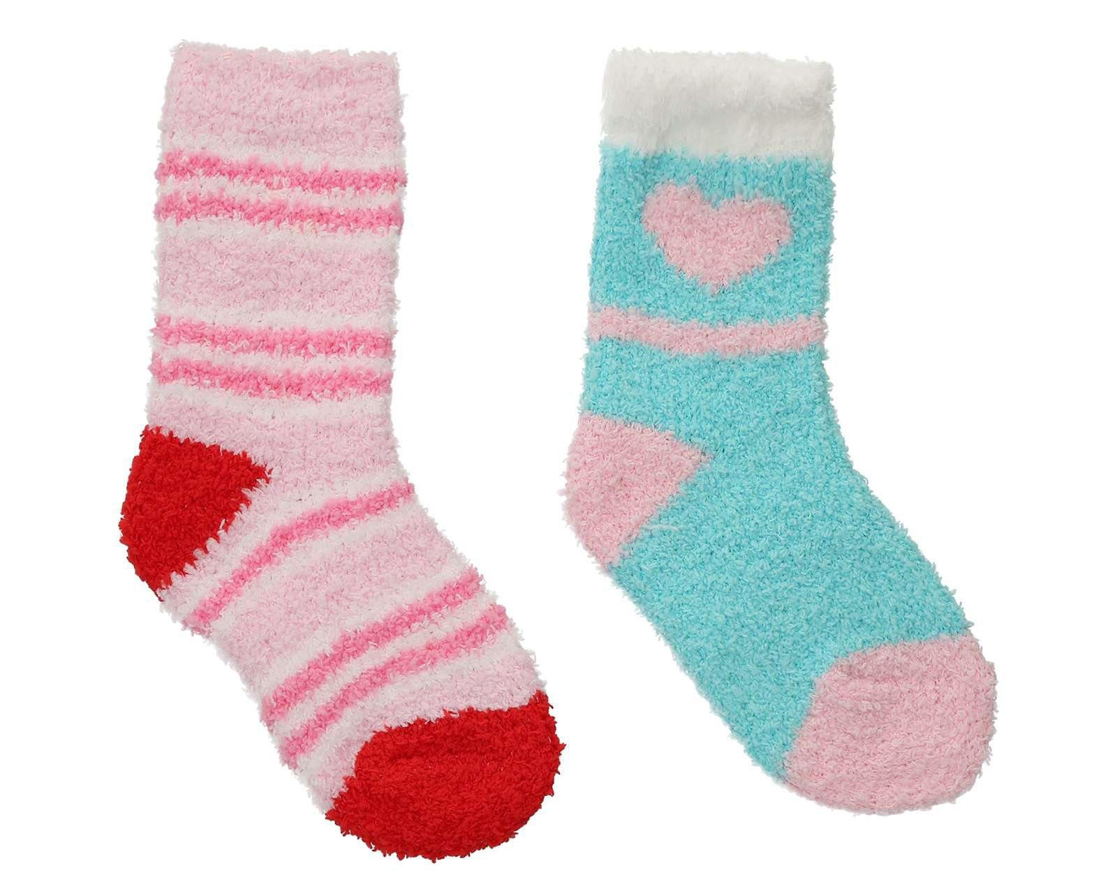 Calcetas Baby Colors Gruesas para Bebé Niña 2 Pares