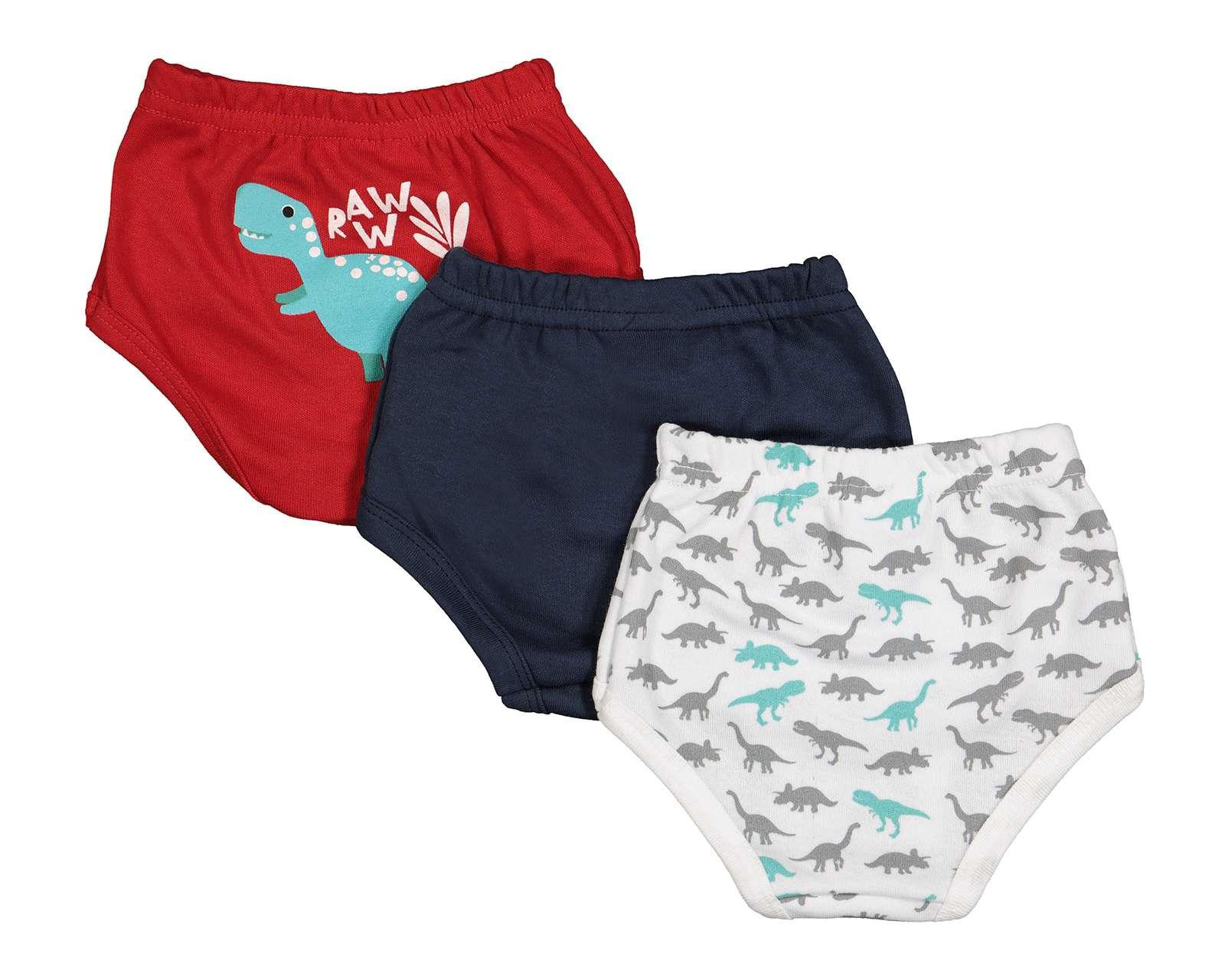 Foto 3 pulgar | Foto 2 | Trusas Baby Colors para Bebé Niño 3 Piezas