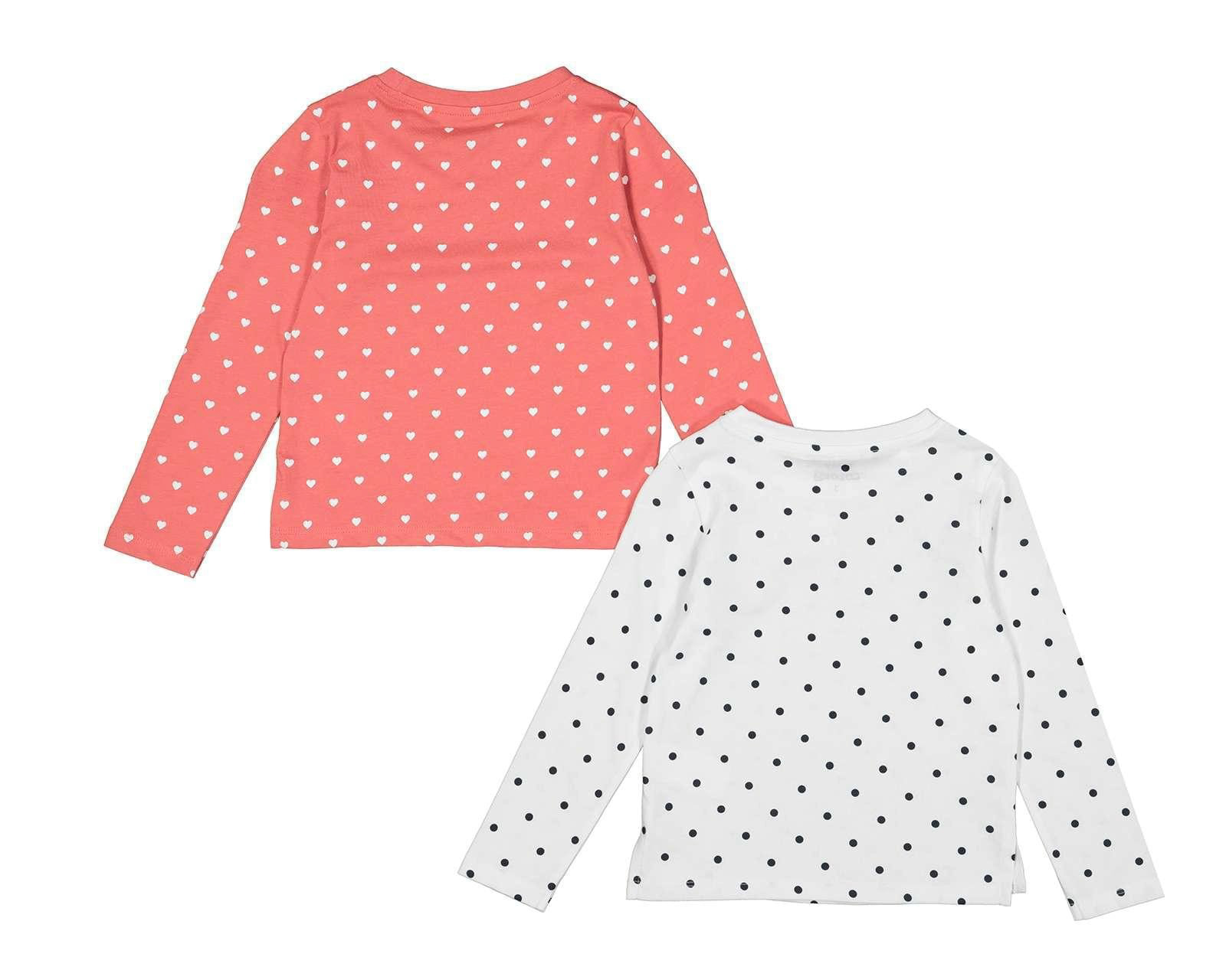 Foto 3 pulgar | Foto 2 | Playera para Bebé Niña Baby Colors de Algodón Manga Larga 2 Piezas