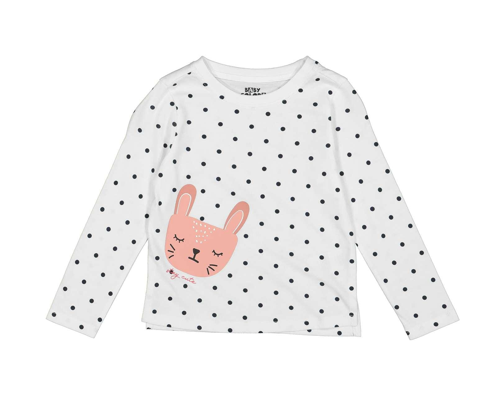 Foto 3 | Foto 3 | Playera para Bebé Niña Baby Colors de Algodón Manga Larga 2 Piezas