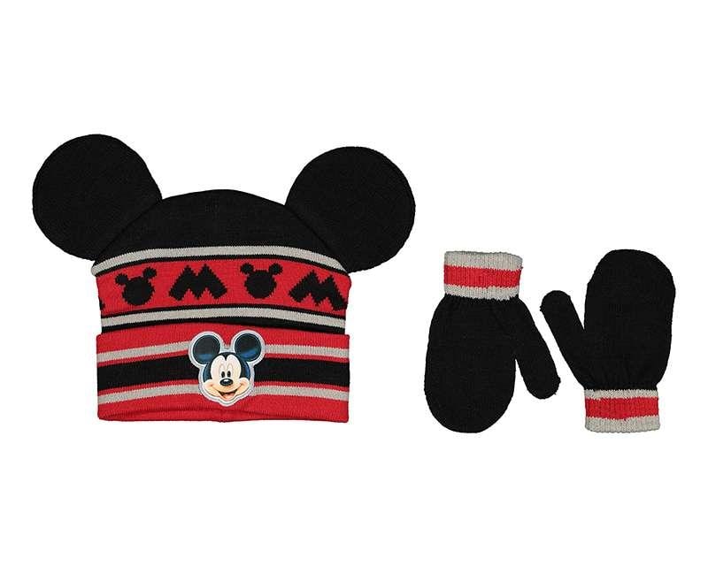 Gorro y Guantes Disney para Bebé Niño 2 Piezas