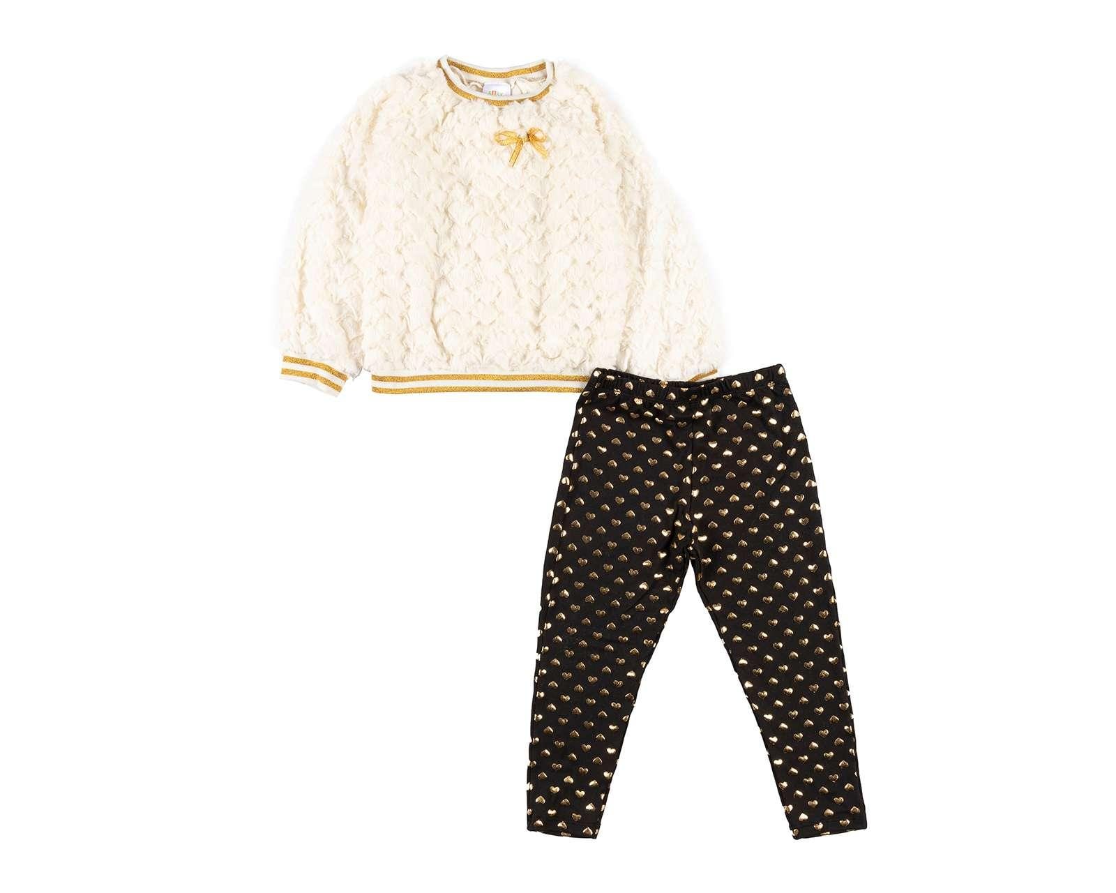 Foto 2 pulgar | Foto 1 | Conjunto con Sudadera Baby Colors para Bebé Niña