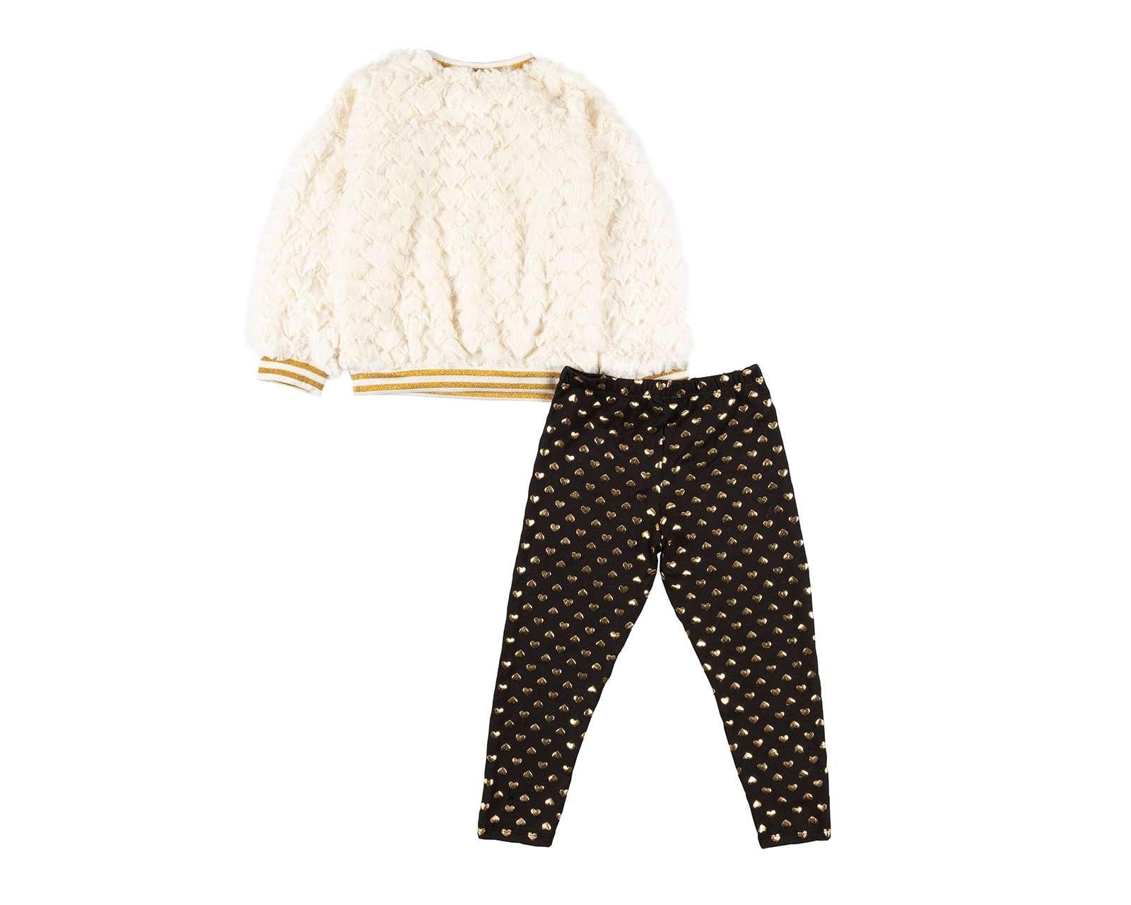 Foto 2 | Foto 2 | Conjunto con Sudadera Baby Colors para Bebé Niña