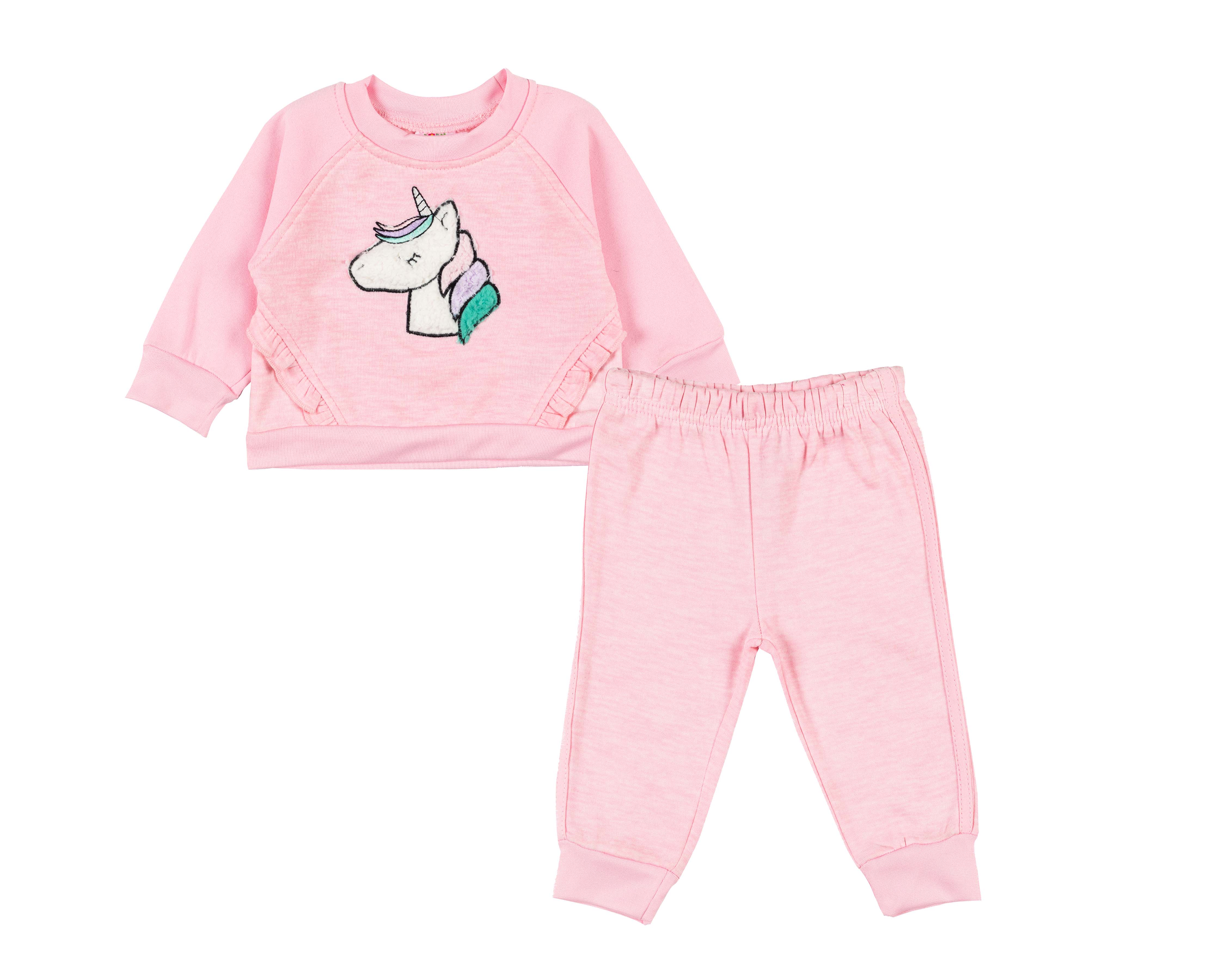 Foto 1 | Foto 1 | Conjunto con Pantalón Baby Colors para Bebé Niña 2 Piezas