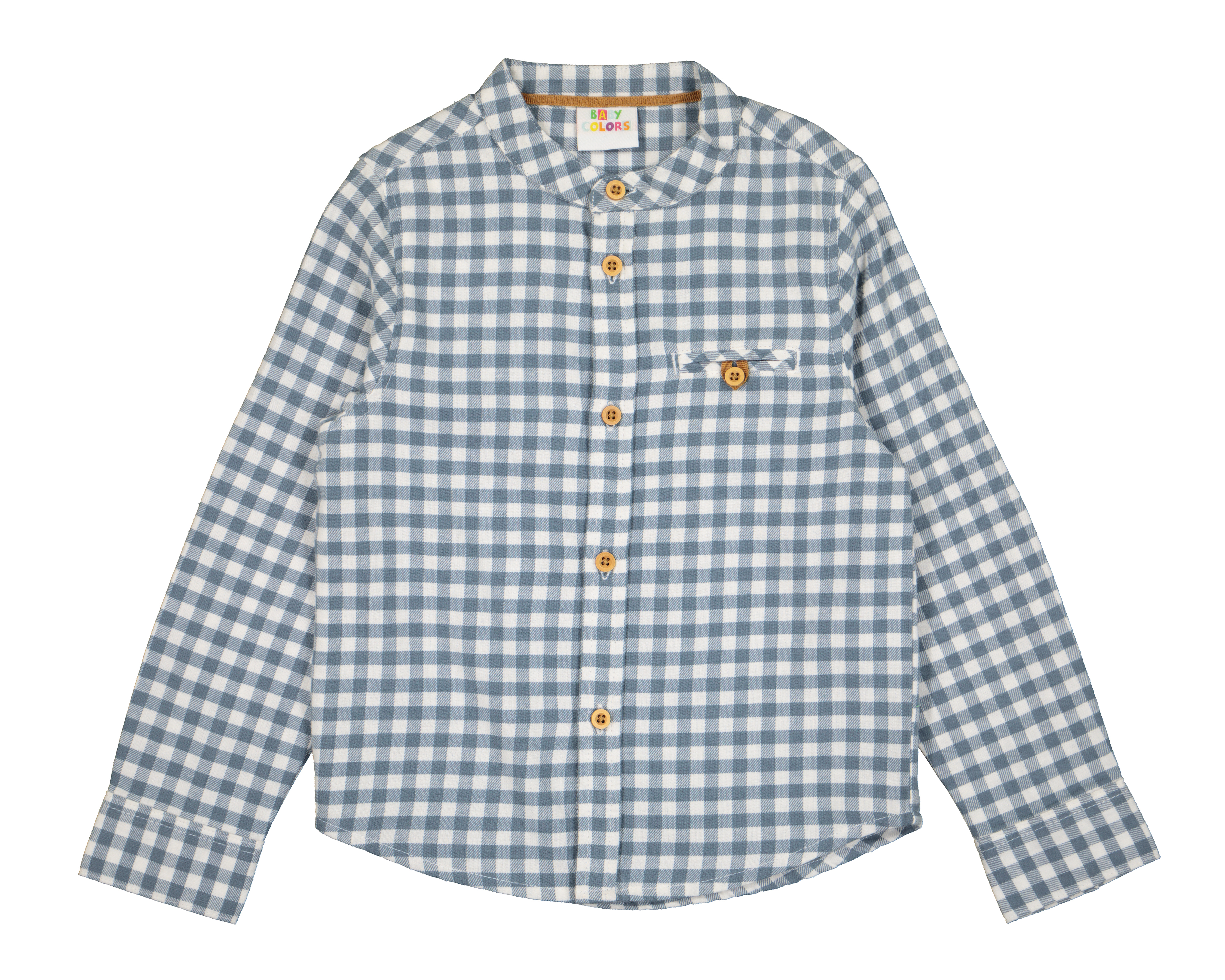 Foto 2 pulgar | Foto 1 | Camisa Baby Colors a Cuadros para Bebé Niño