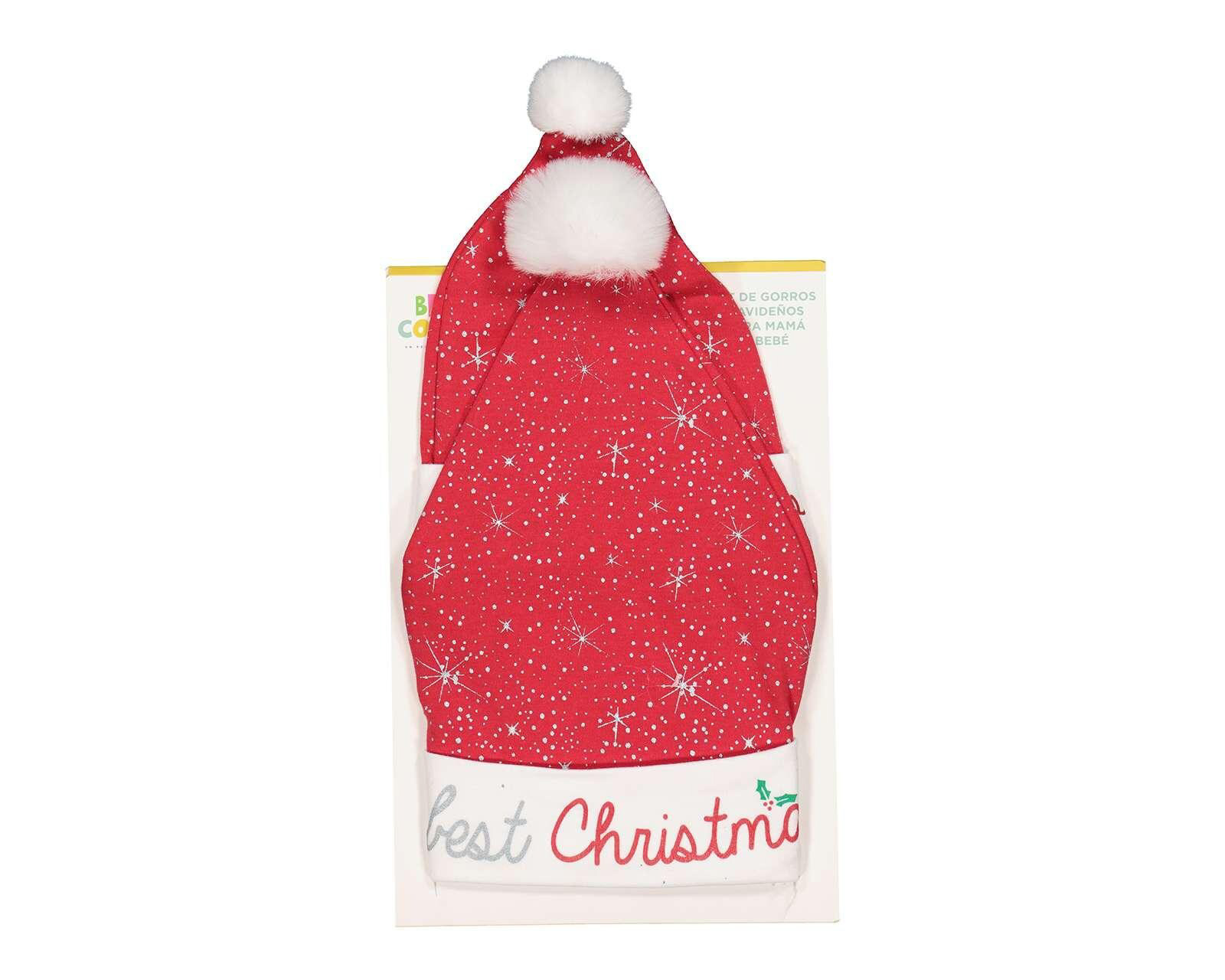 Gorro Navideño de Algodón Baby Colors 2 Piezas