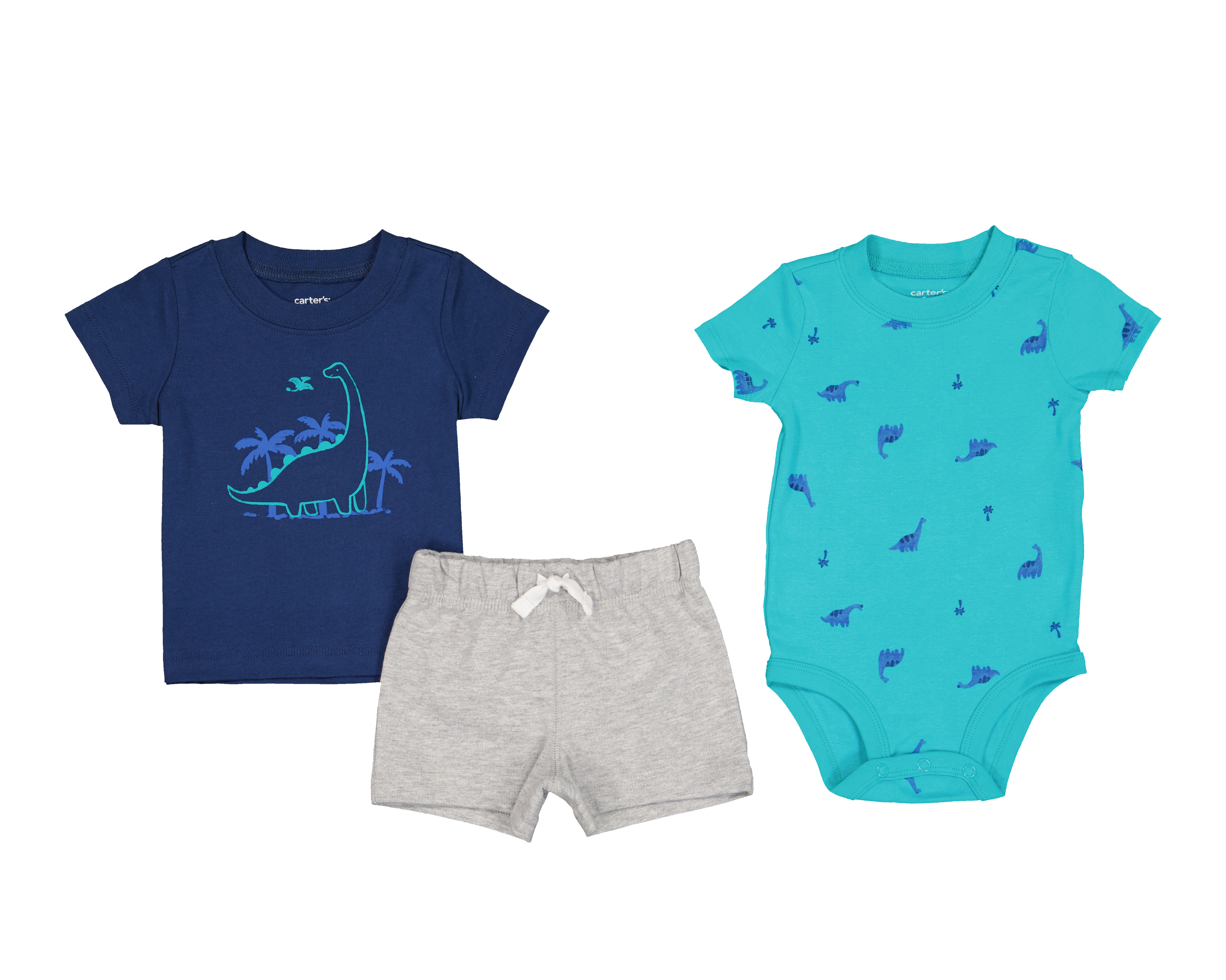 Foto 1 | Foto 1 | Conjunto de Algodón para Bebé Niño Carter's 3 Piezas