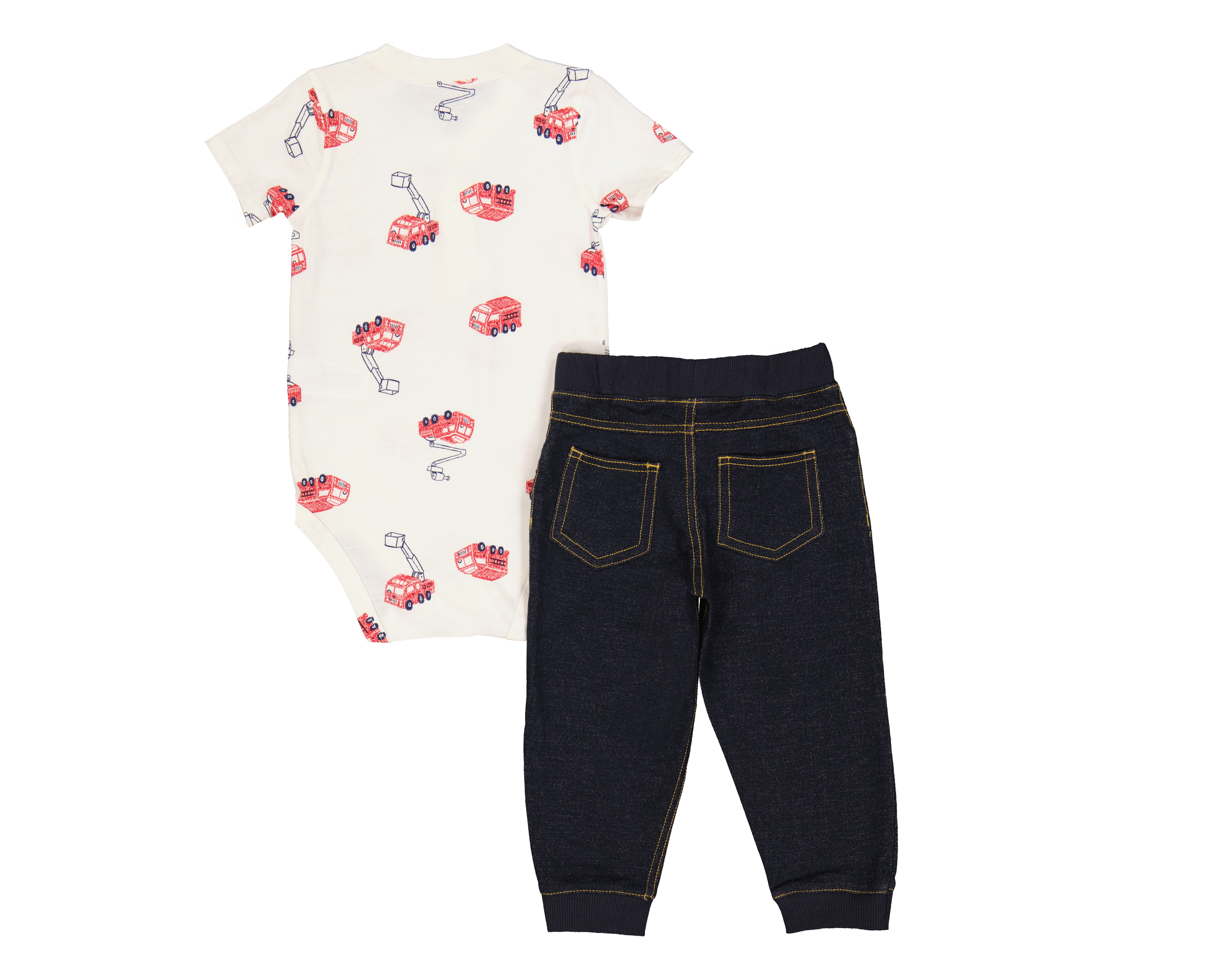 Foto 3 pulgar | Foto 2 | Pañalero y Pantalón de Algodón para Bebé Niño Carter's