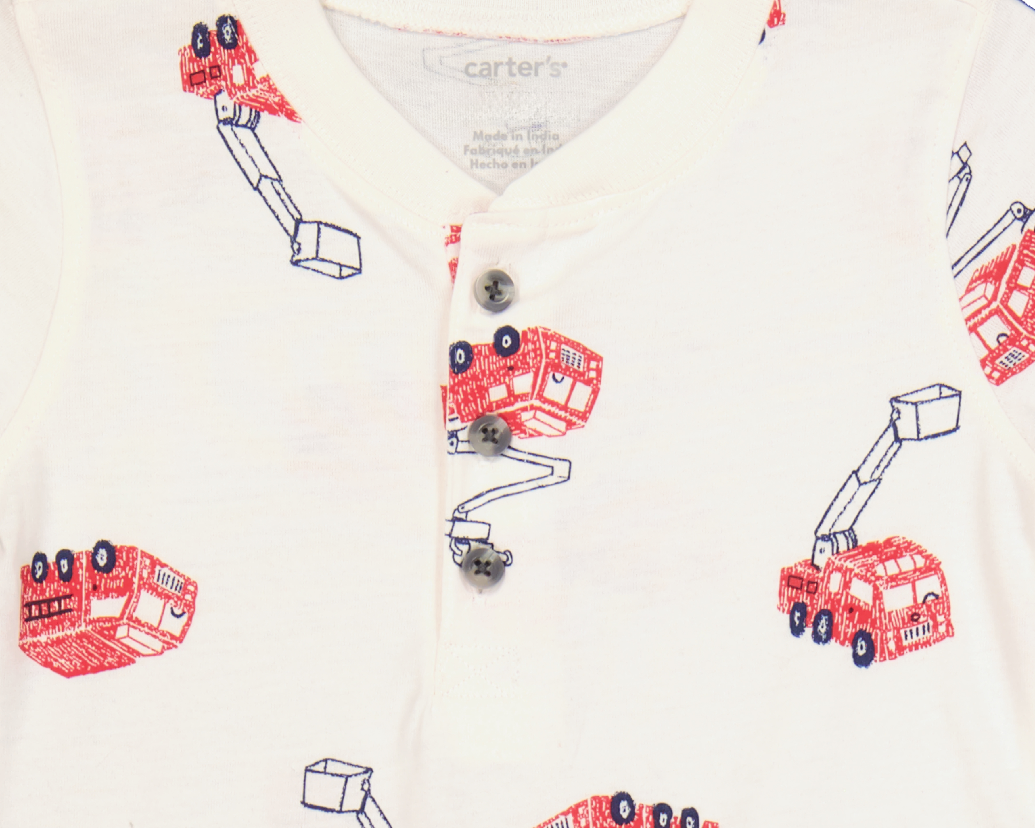 Foto 4 pulgar | Foto 3 | Pañalero y Pantalón de Algodón para Bebé Niño Carter's