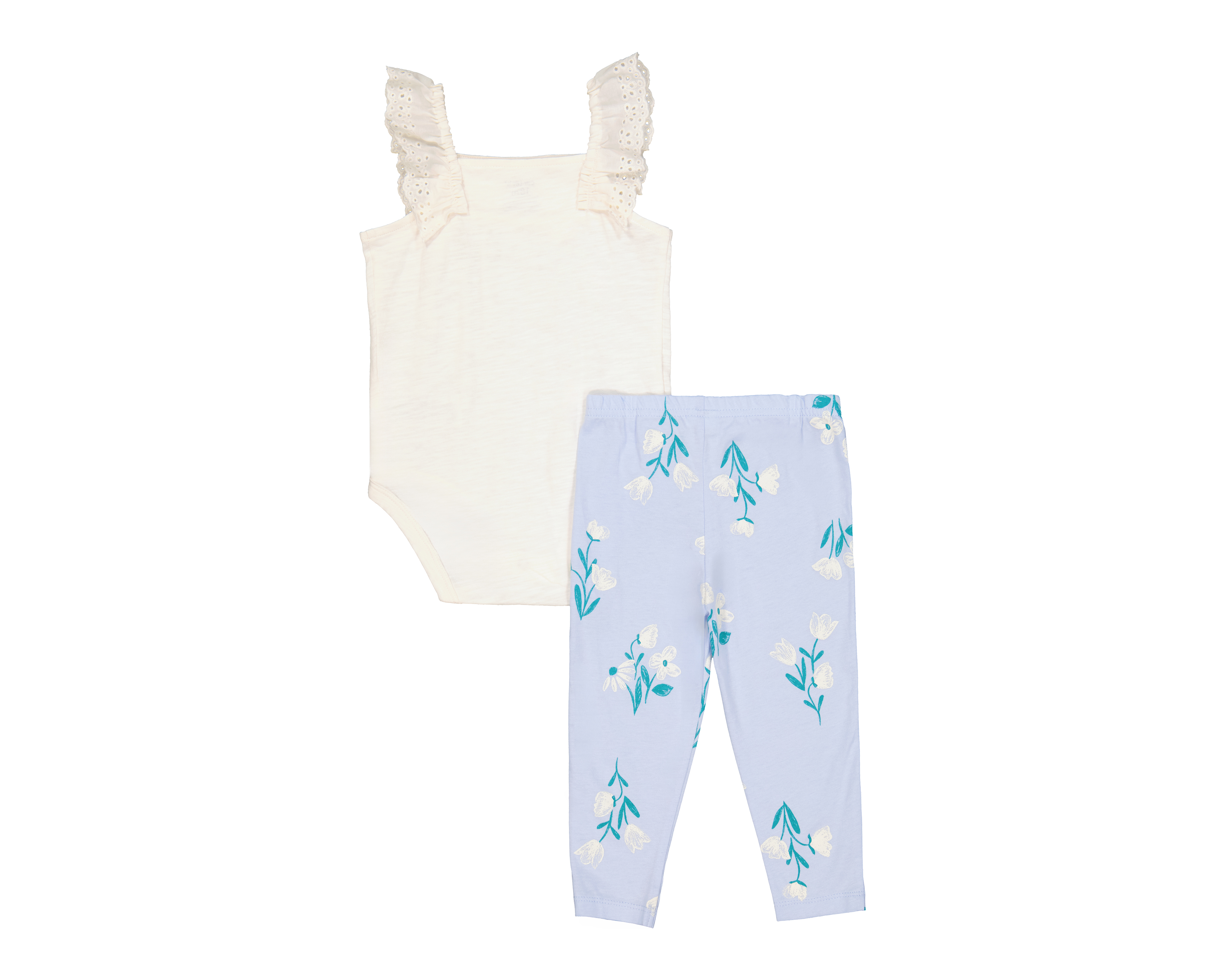 Foto 2 | Foto 2 | Pañalero y Pantalón de Algodón para Bebé Niña Carter's