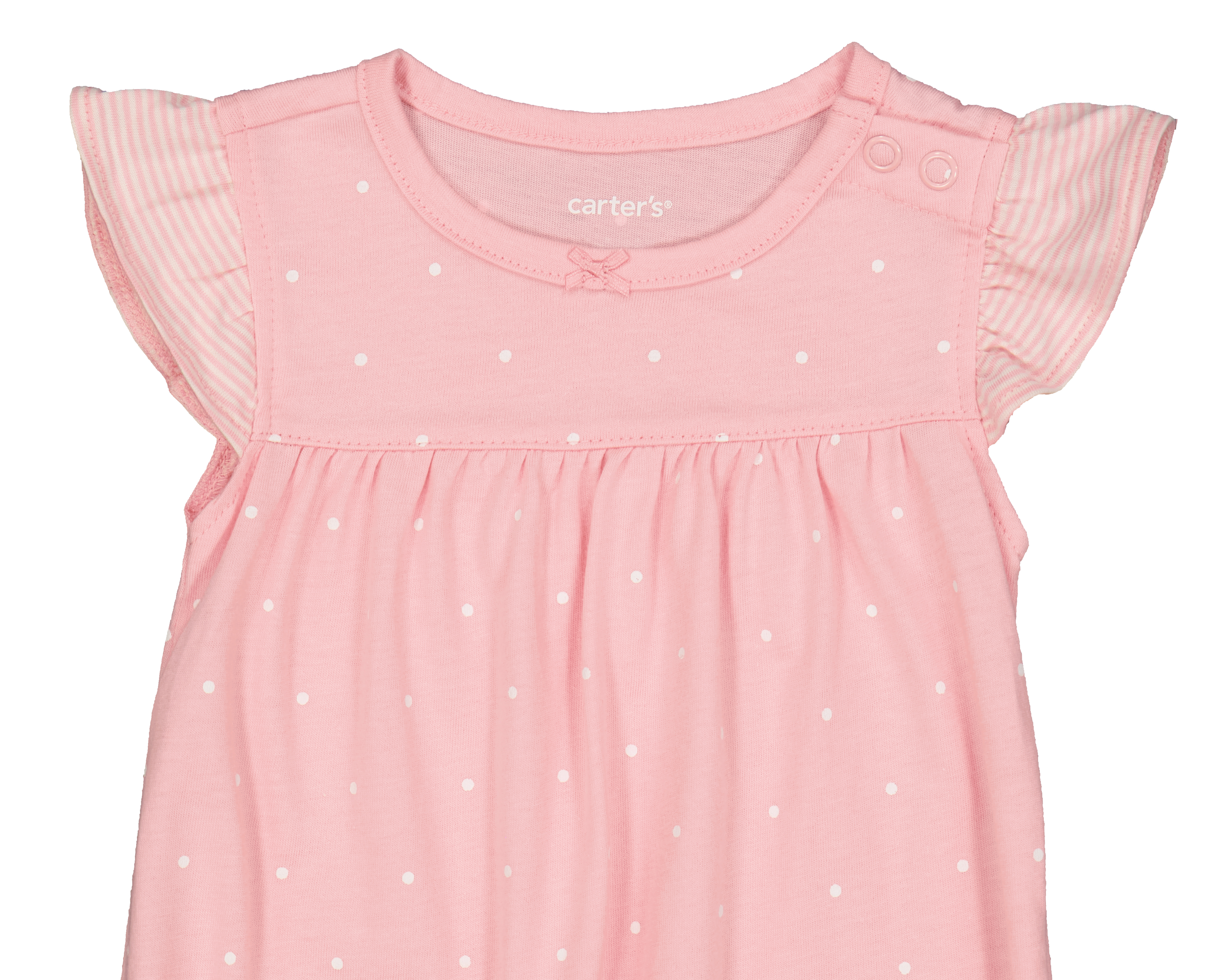 Foto 4 pulgar | Foto 3 | Jumper para Bebé Niña Carter's de Algodón con Olanes