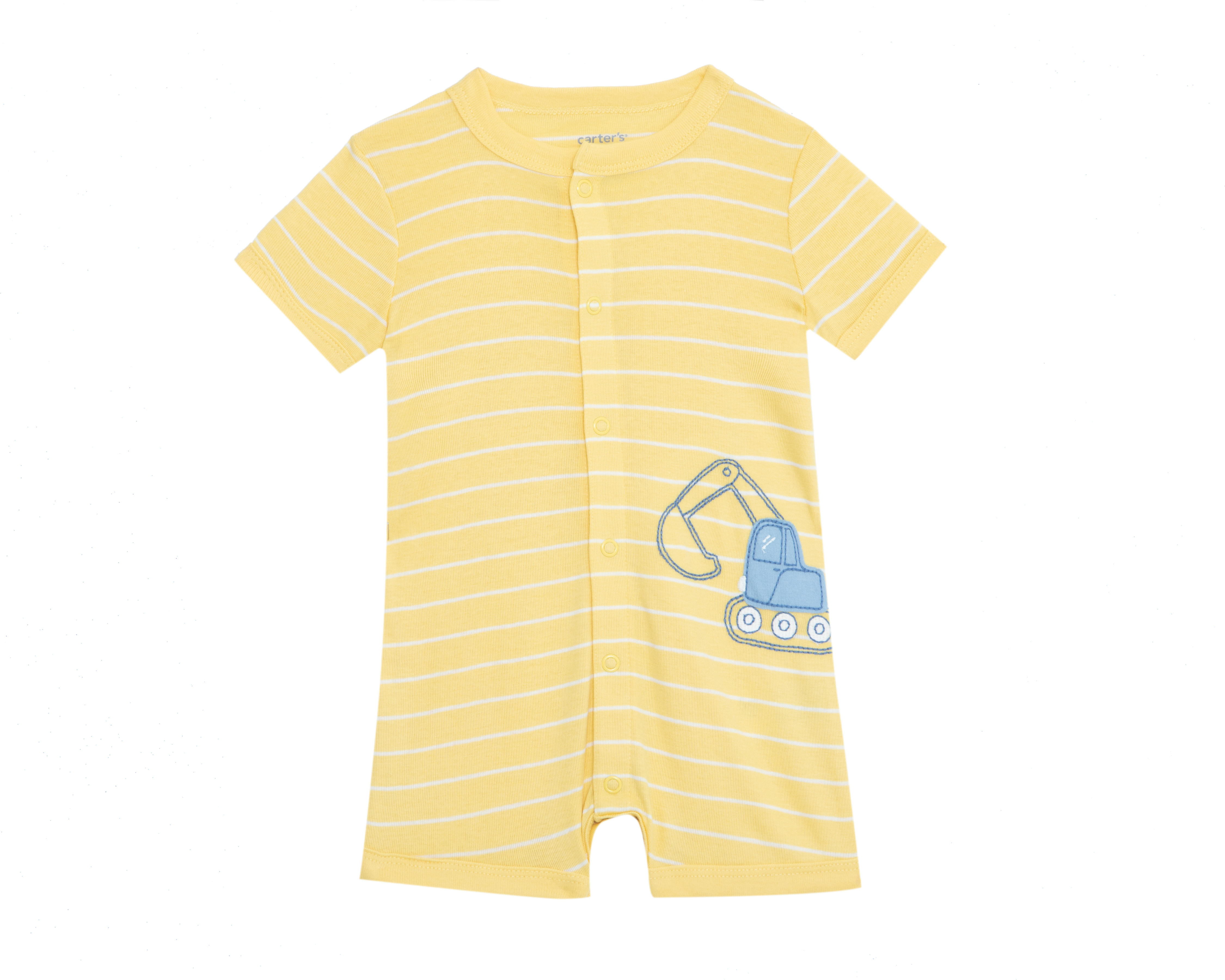 Foto 2 pulgar | Foto 1 | Pañalero para Bebé Niño Carter's de Algodón a Rayas