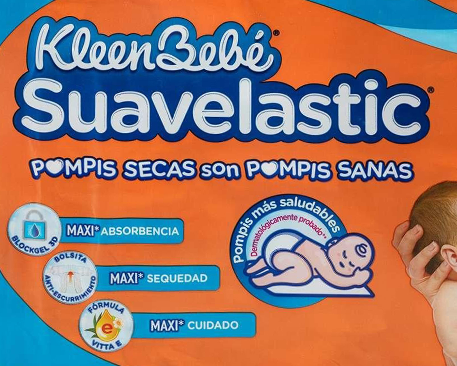 Foto 3 pulgar | Foto 2 | Pañales KleenBebé Suavelastic Recién Nacido Etapa 1