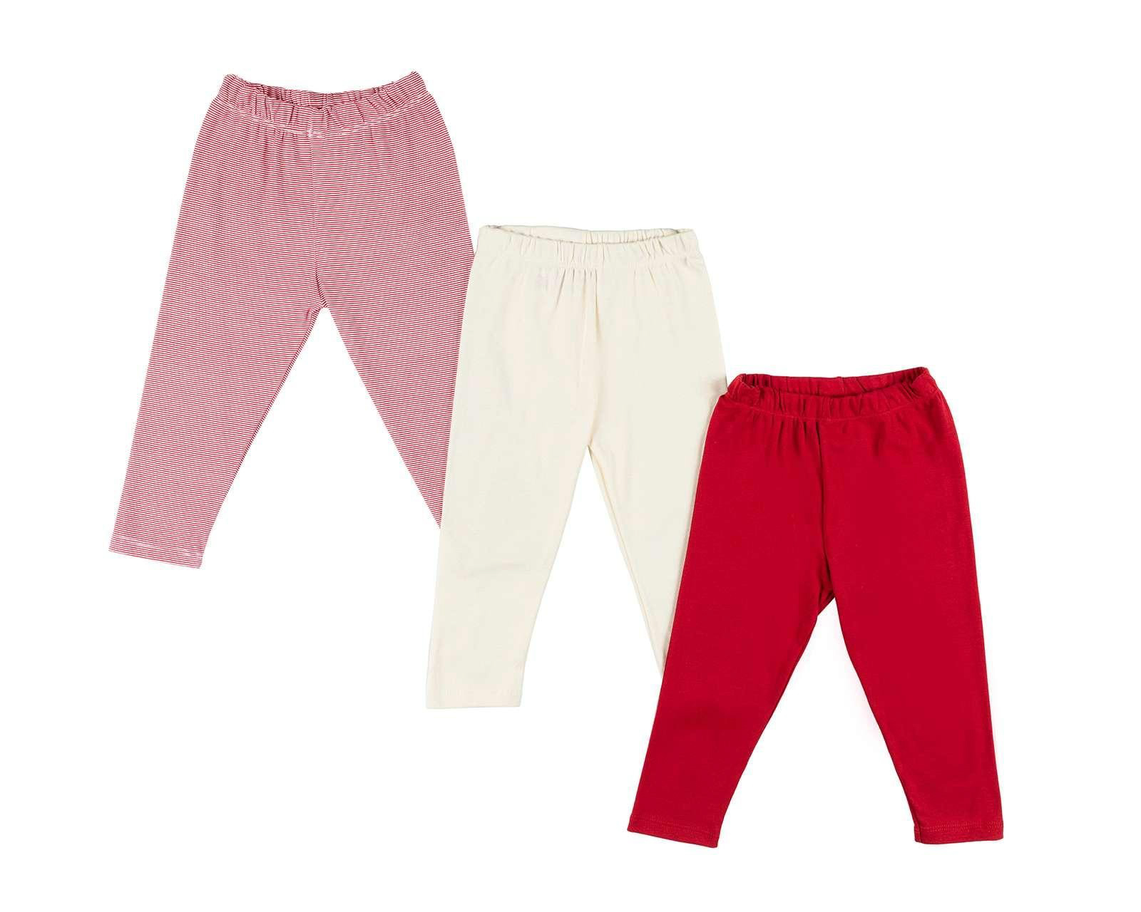 Pantalón Baby Colors de Algodón para Bebé Niño 3 Piezas