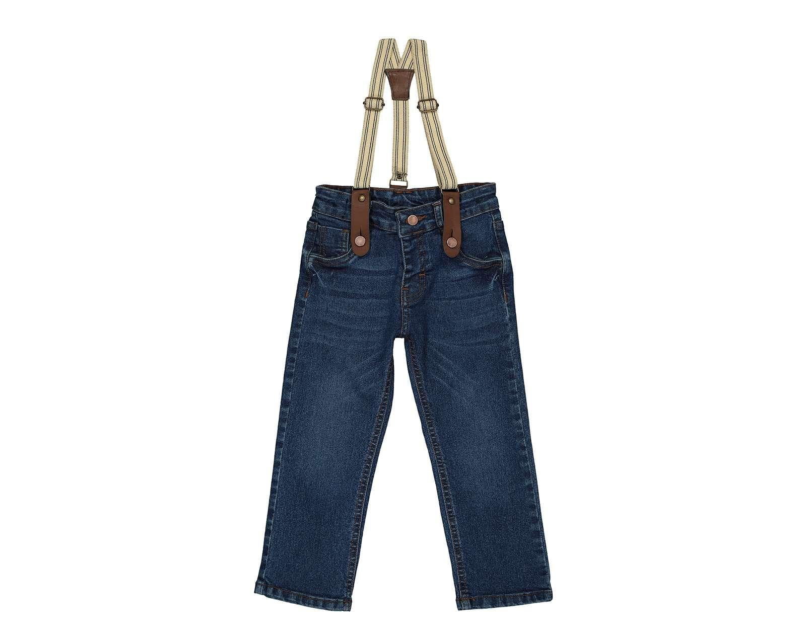 Pantalón Baby Colors de Mezclilla para Bebé Niño