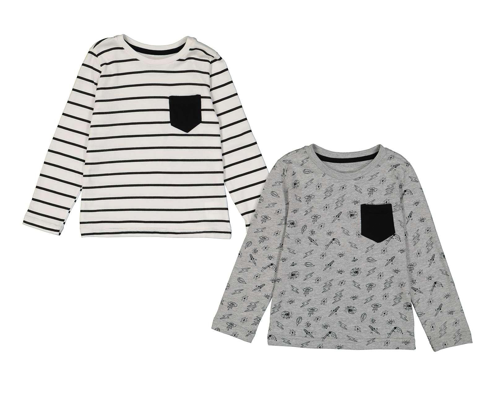 Playeras Baby Colors para Bebé Niño 2 Piezas