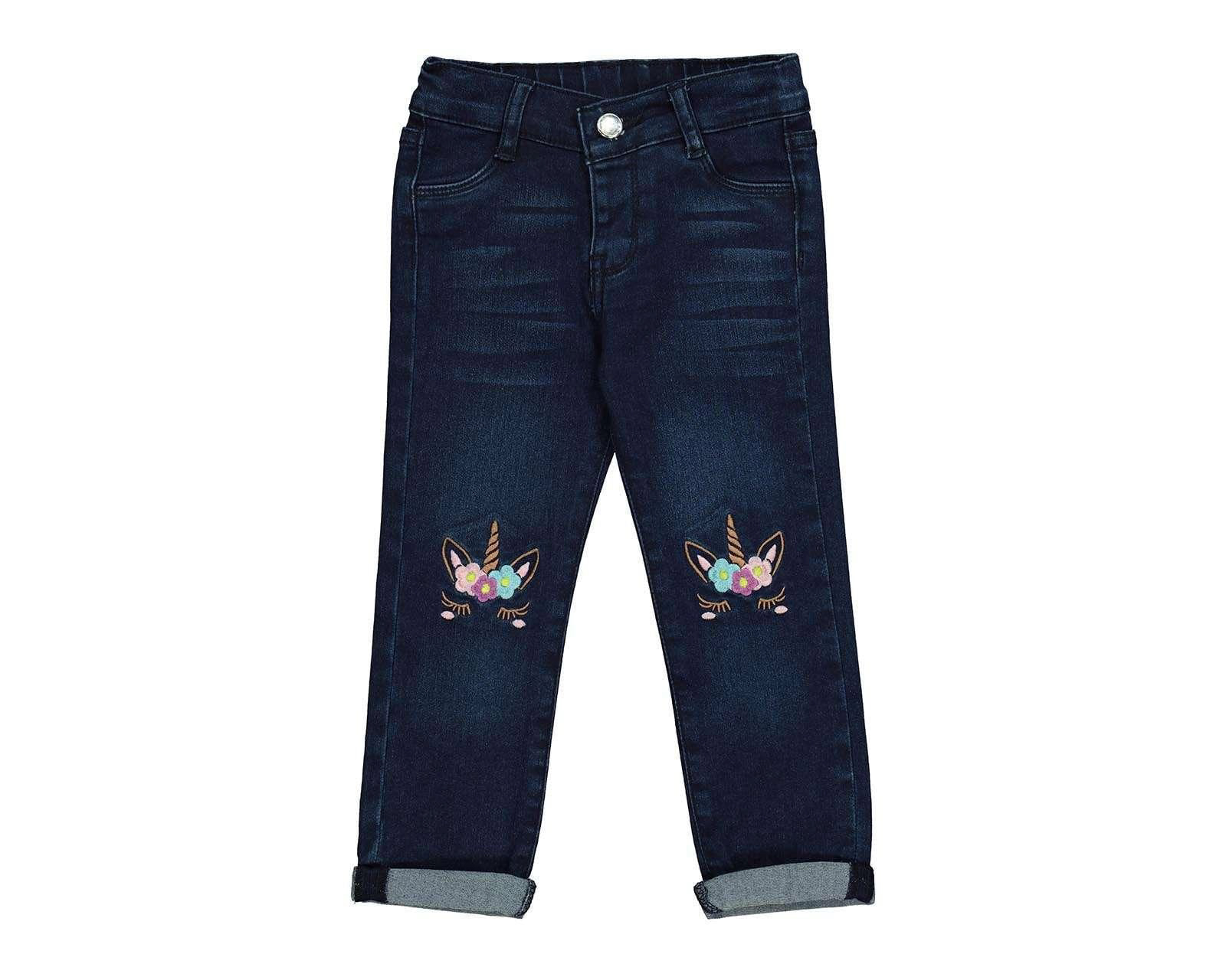 Pantalón Baby Colors de Mezclilla para Bebé niña