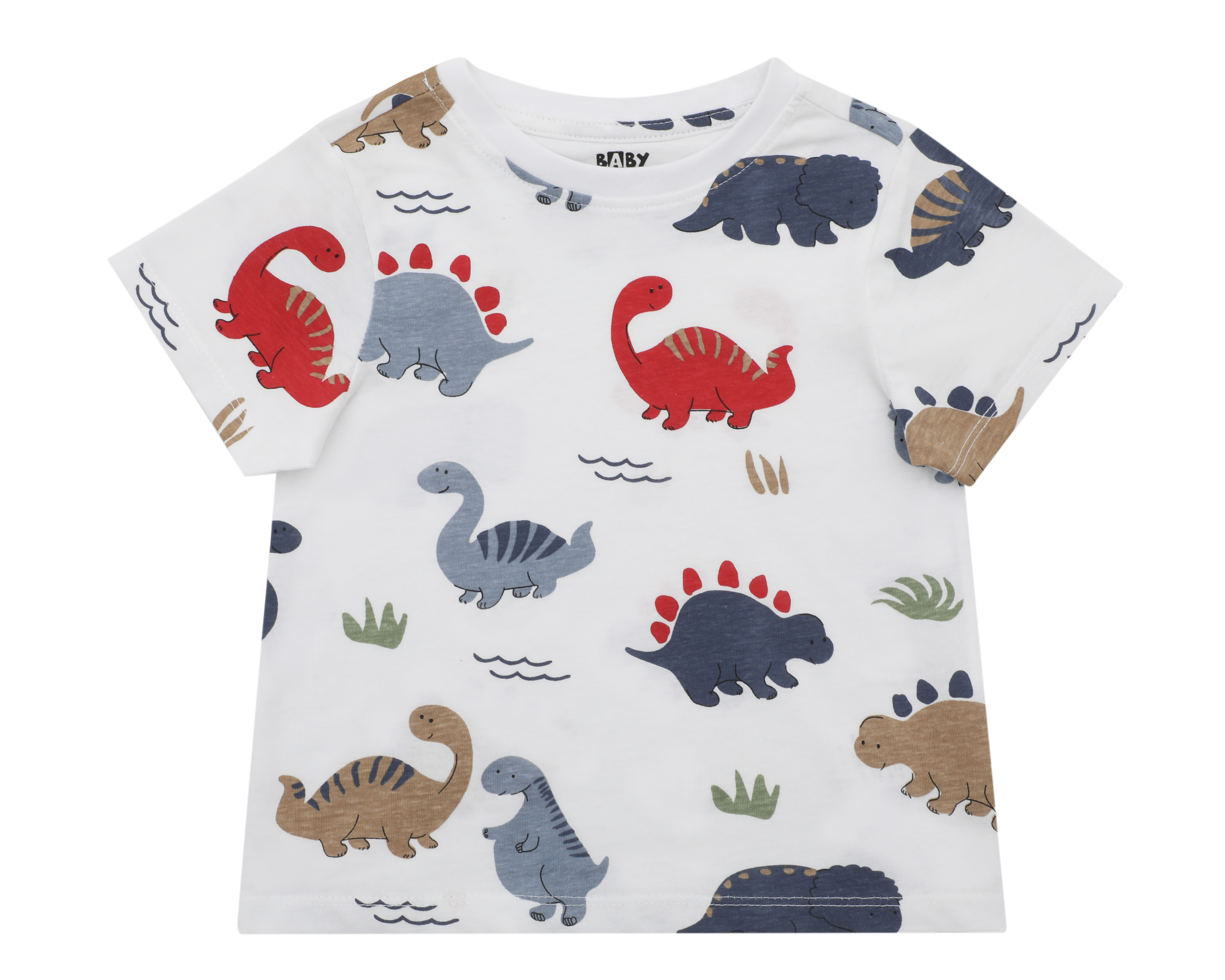 Foto 6 pulgar | Foto 5 | Playera para Bebé Niño Baby Colors de Algodón Estampada 3 Piezas