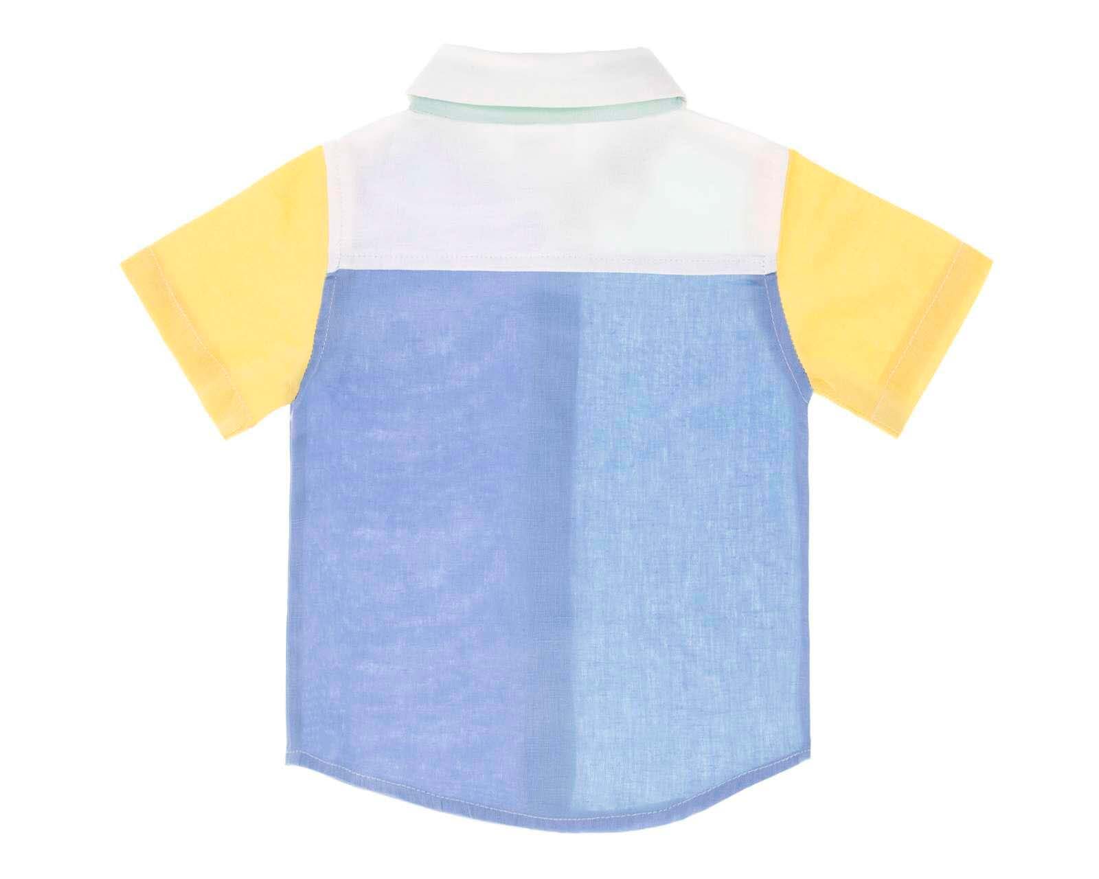 Foto 3 pulgar | Foto 2 | Camisa Baby Colors de Algodón para Bebé Niño