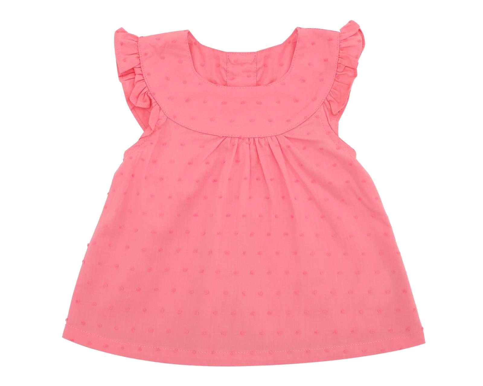 Foto 4 pulgar | Foto 3 | Short y Blusa de Algodón para Bebé Niña Baby Colors