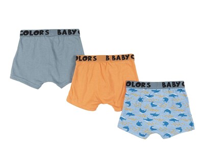 Foto 2 | Foto 2 | Bóxer Baby Colors para Bebé Niño 3 Piezas