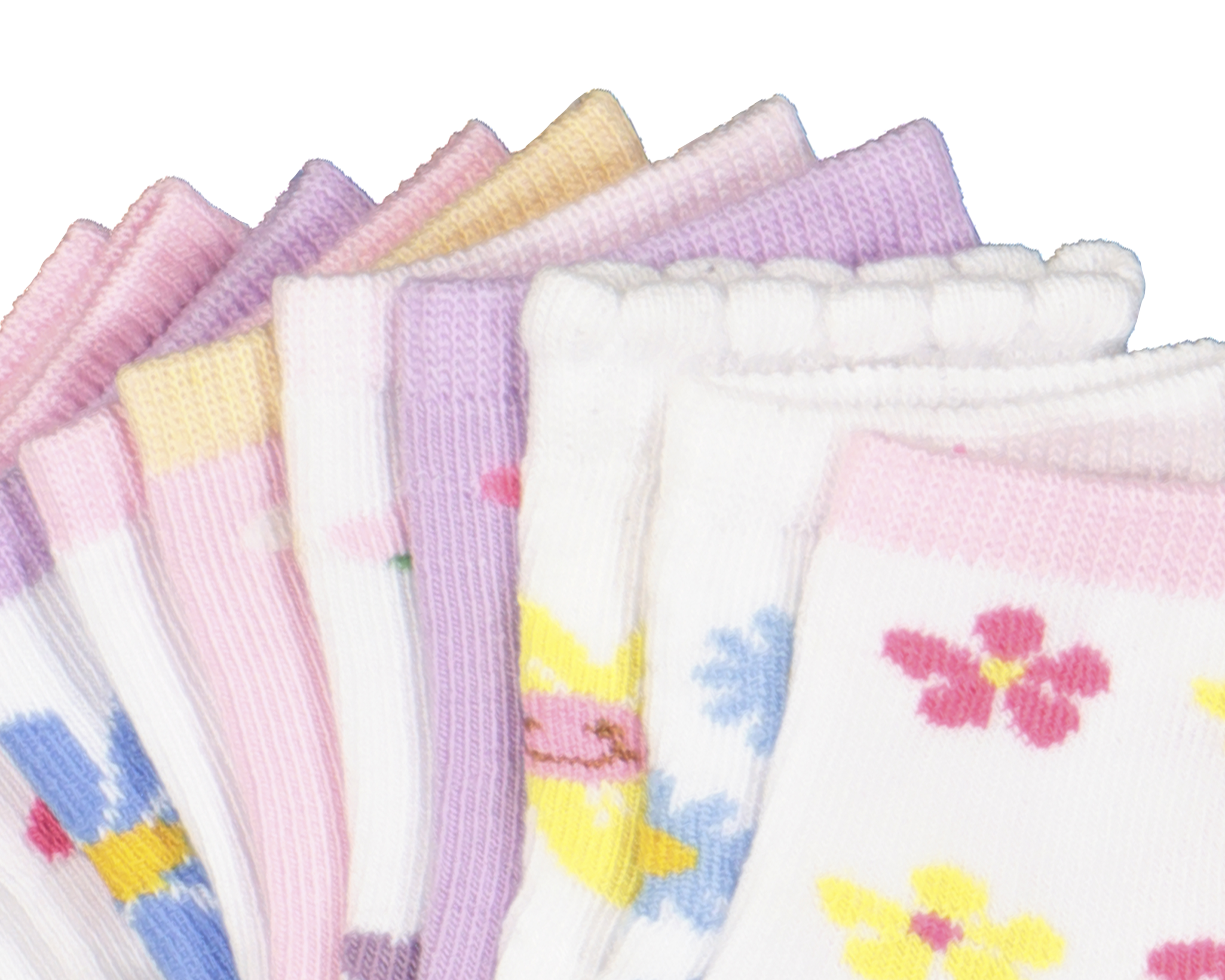 Foto 3 pulgar | Foto 2 | Calcetas Baby Colors para Bebé Niña 10 Pares