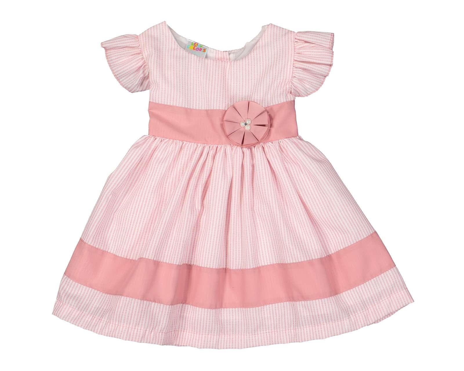 Foto 4 pulgar | Foto 3 | Vestido Baby Colors para Bebé Niña
