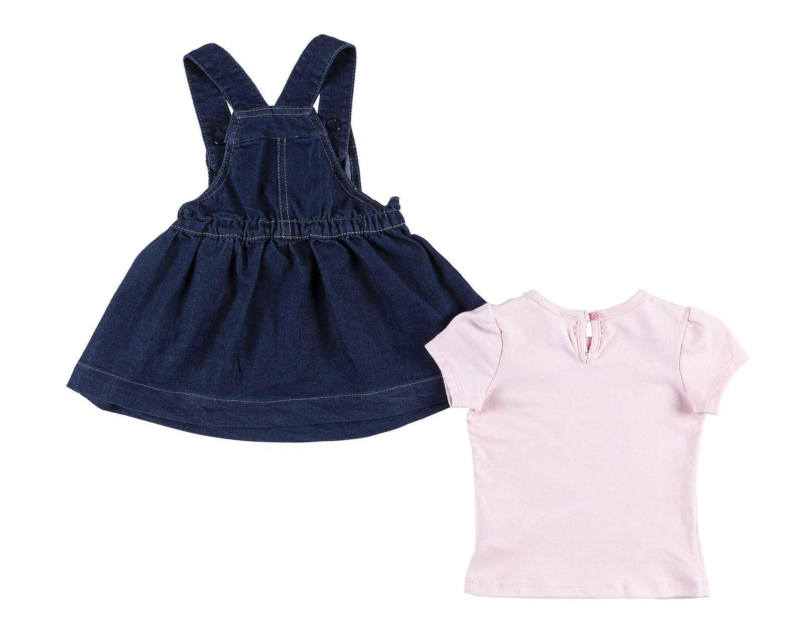 Foto 3 pulgar | Foto 2 | Vestido Baby Colors para Bebé Niña 2 Piezas