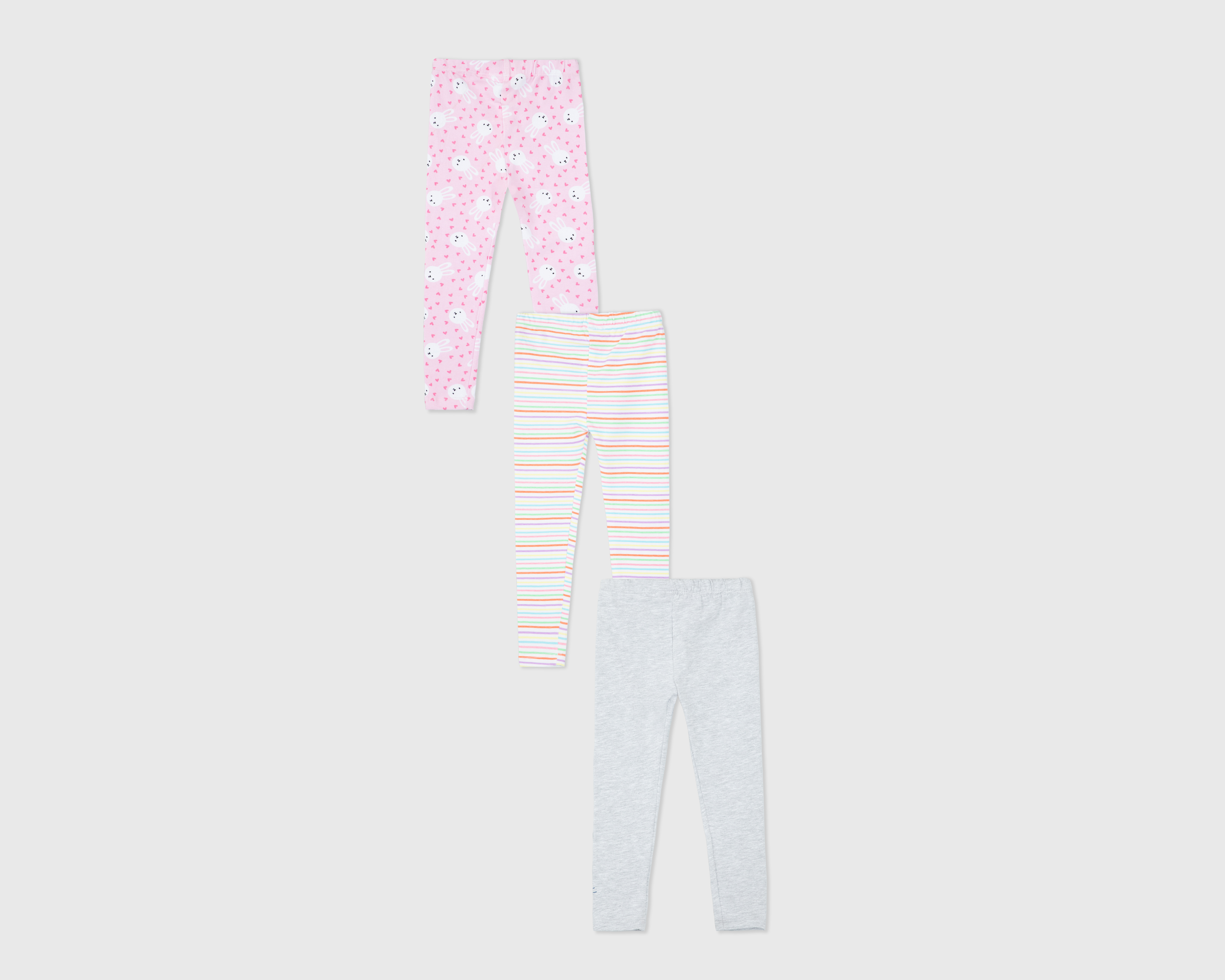 Foto 2 | Foto 2 | Pantalón Baby Colors para Bebé Niña 3 Piezas