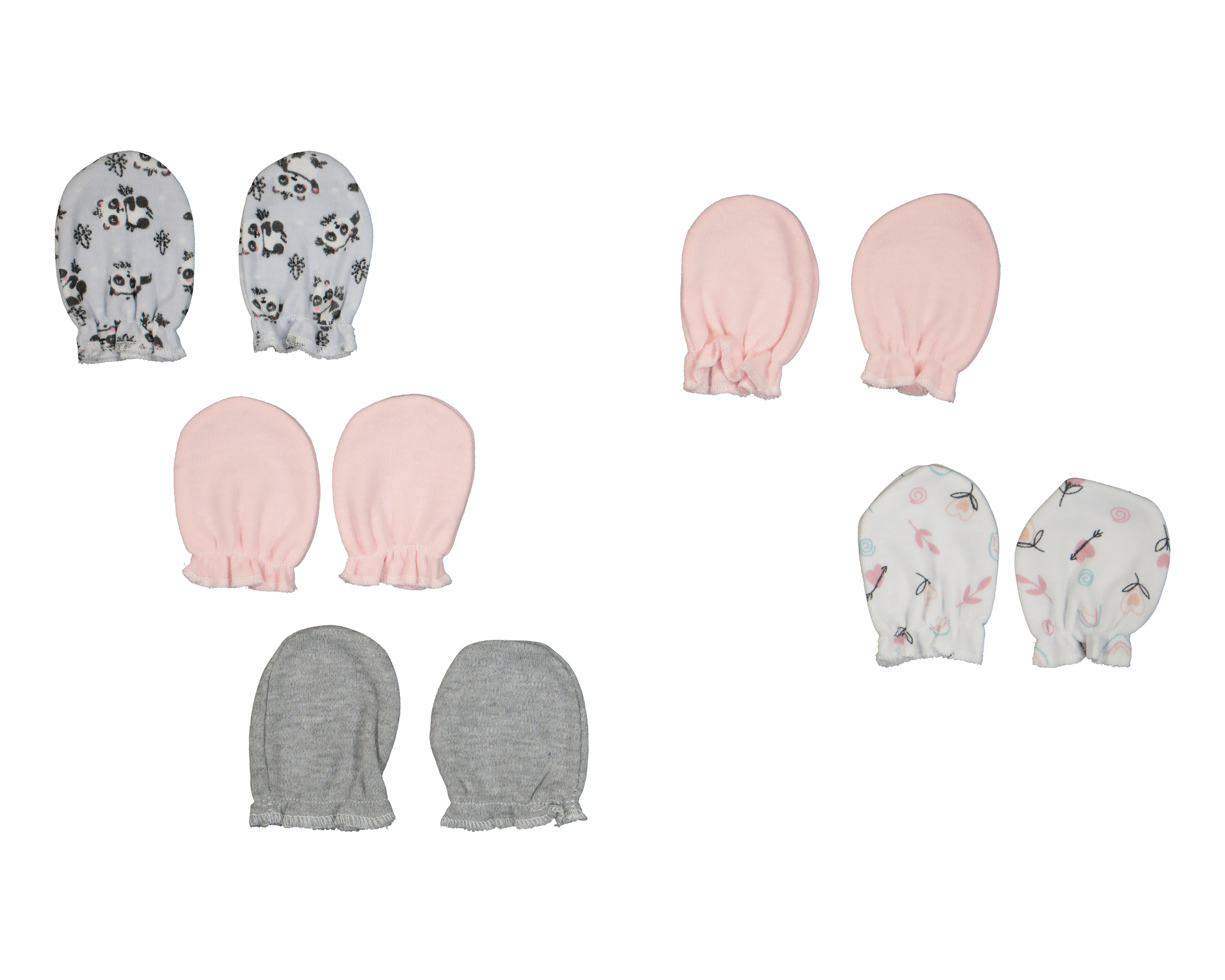 Foto 1 | Foto 1 | Guantes de Algodón para Bebé Niña Baby Colors 5 Pares