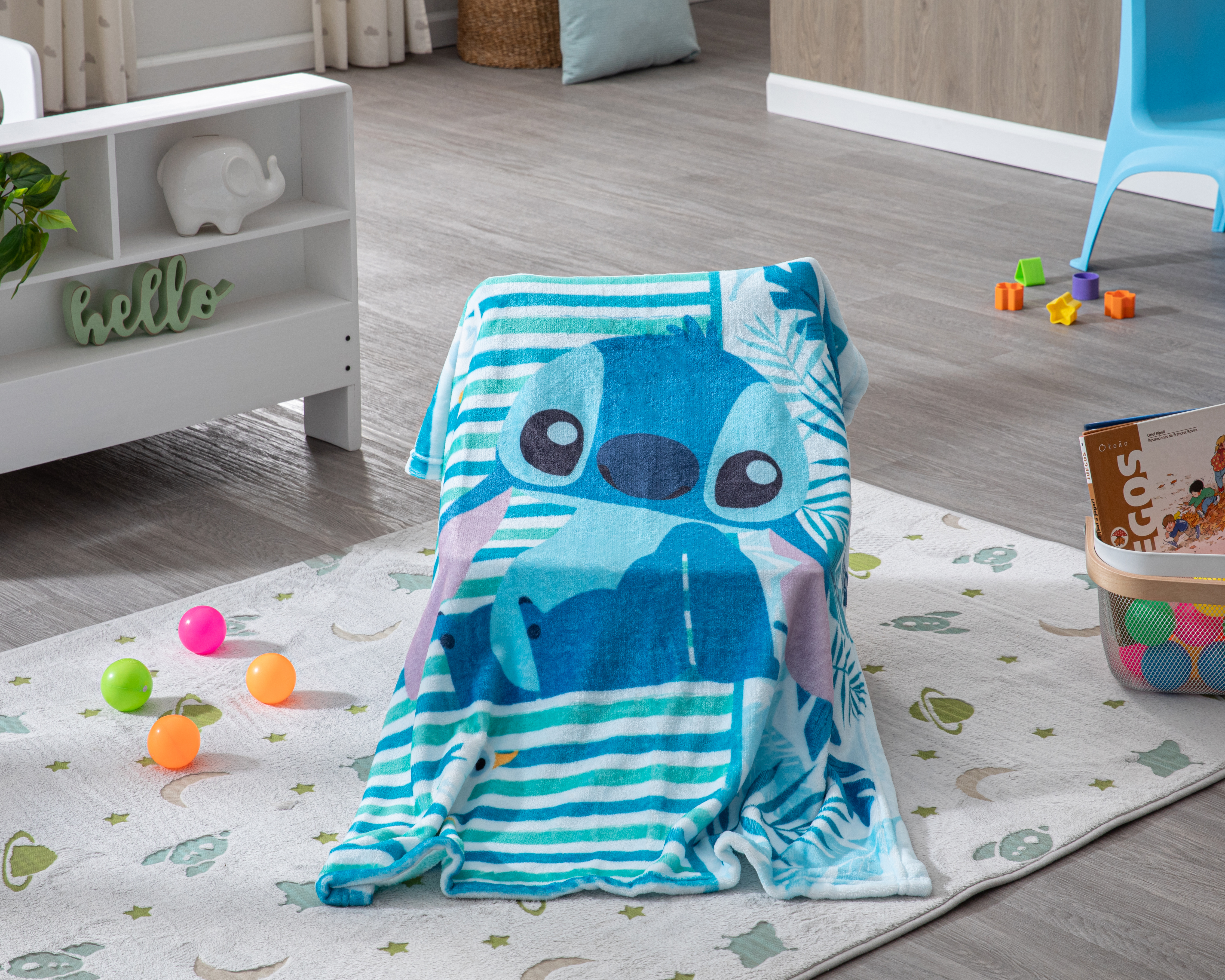 Foto 2 pulgar | Foto 1 | Cobertor Disney Baby para Bebé Niño