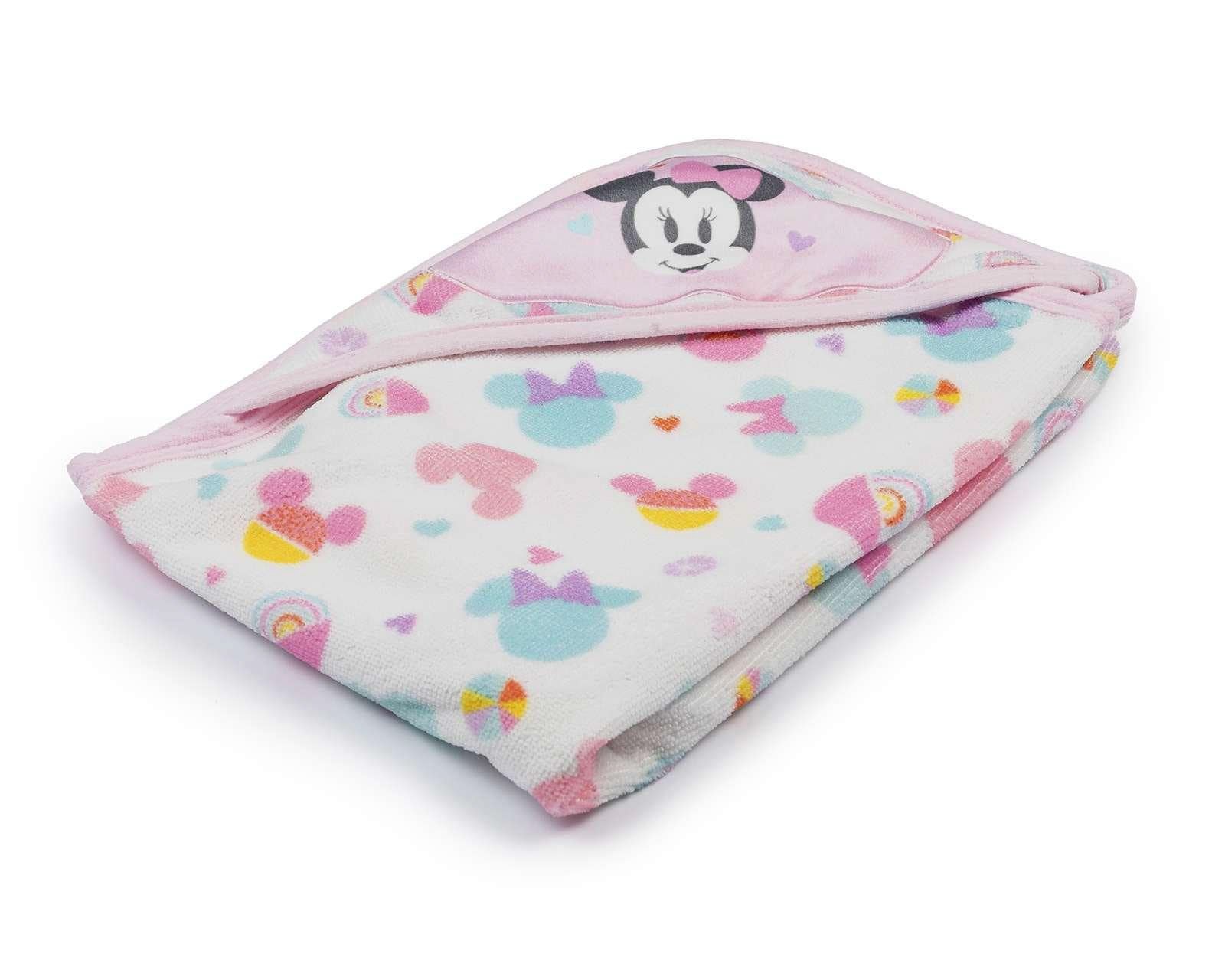 Foto 6 pulgar | Foto 5 | Toalla de Minnie Mouse Disney Baby Rosa