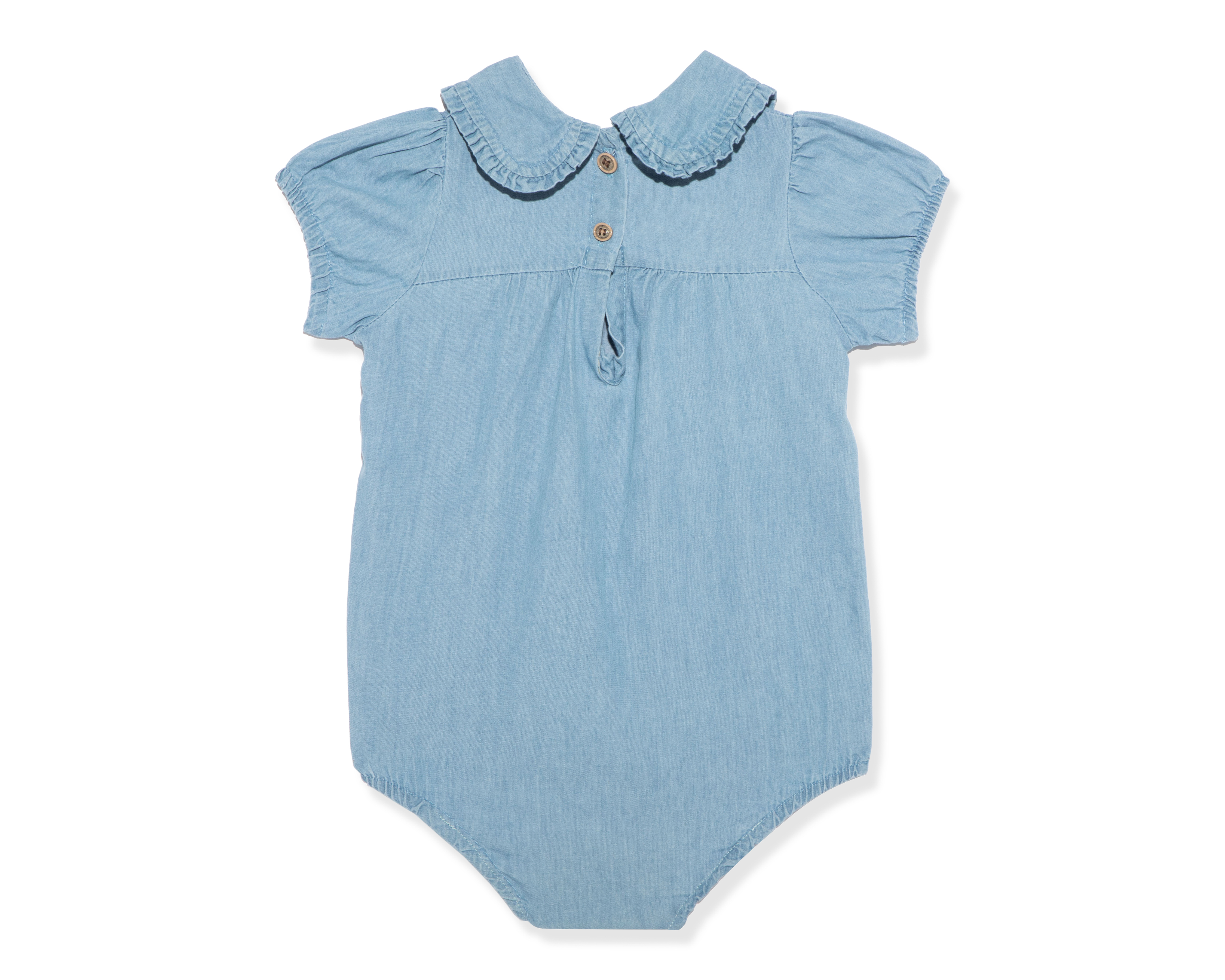 Foto 3 pulgar | Foto 2 | Pañalero para Bebé Niña Baby Colors de Algodón Azul