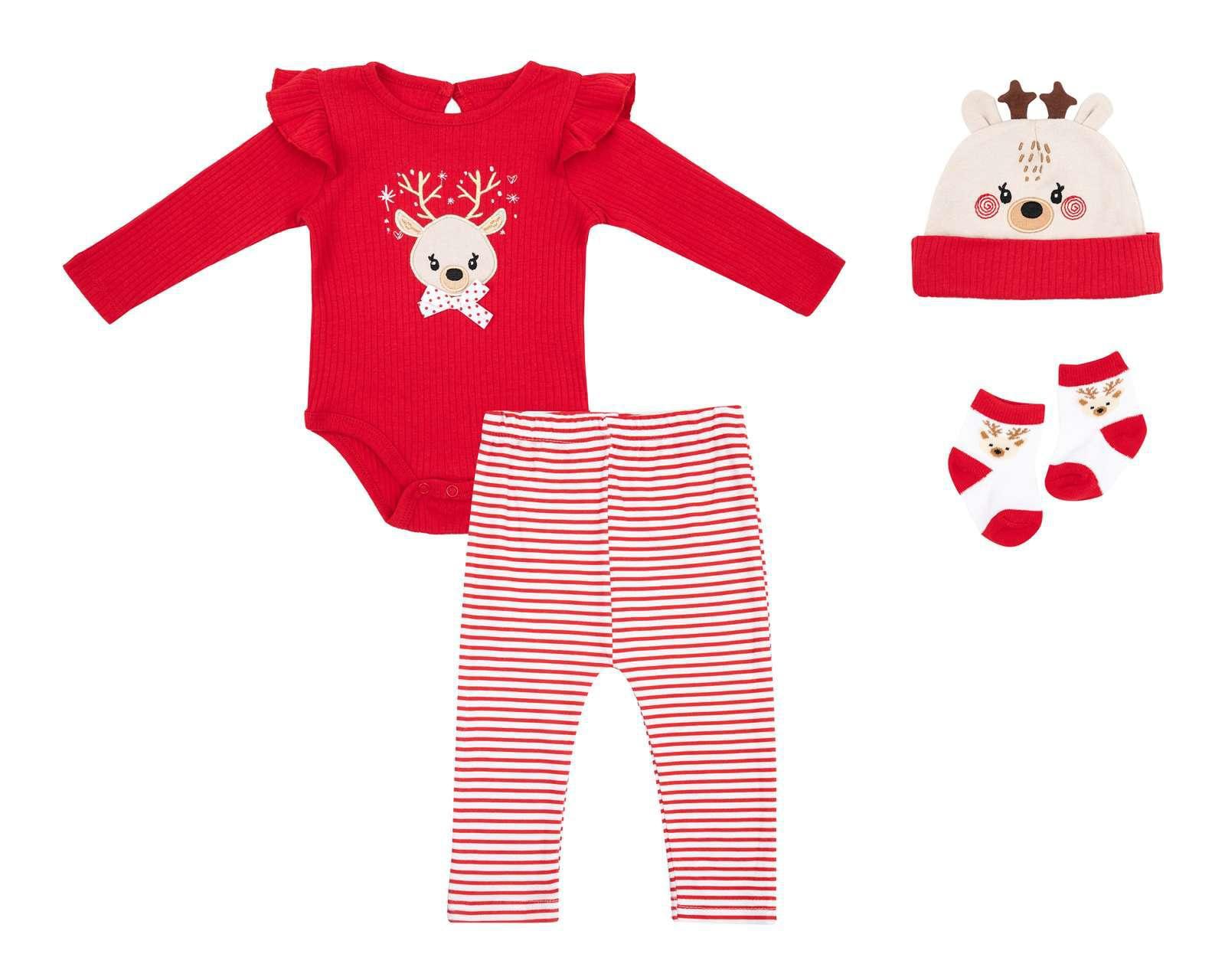 Conjunto para Bebé Niña Baby Colors 4 Piezas