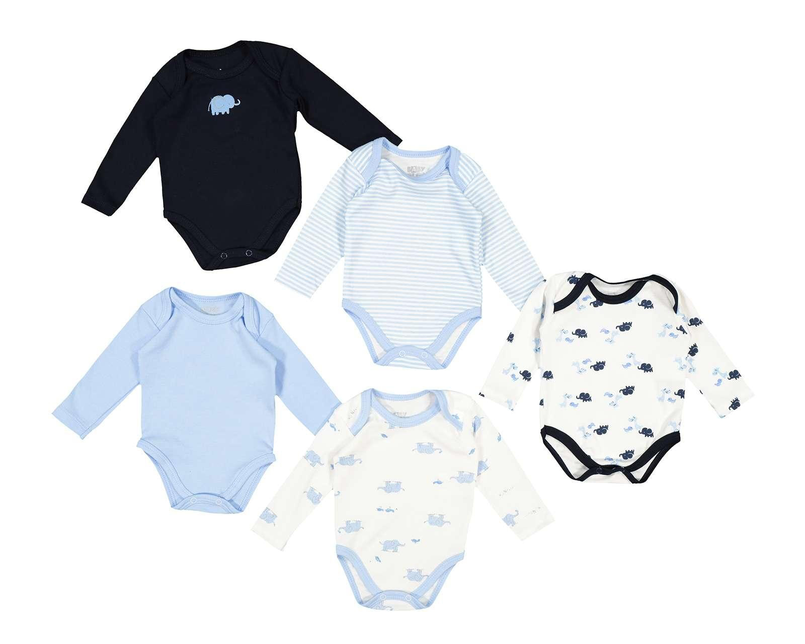 Foto 2 pulgar | Foto 1 | Pañalero Baby Colors para Bebé Niño 5 Piezas