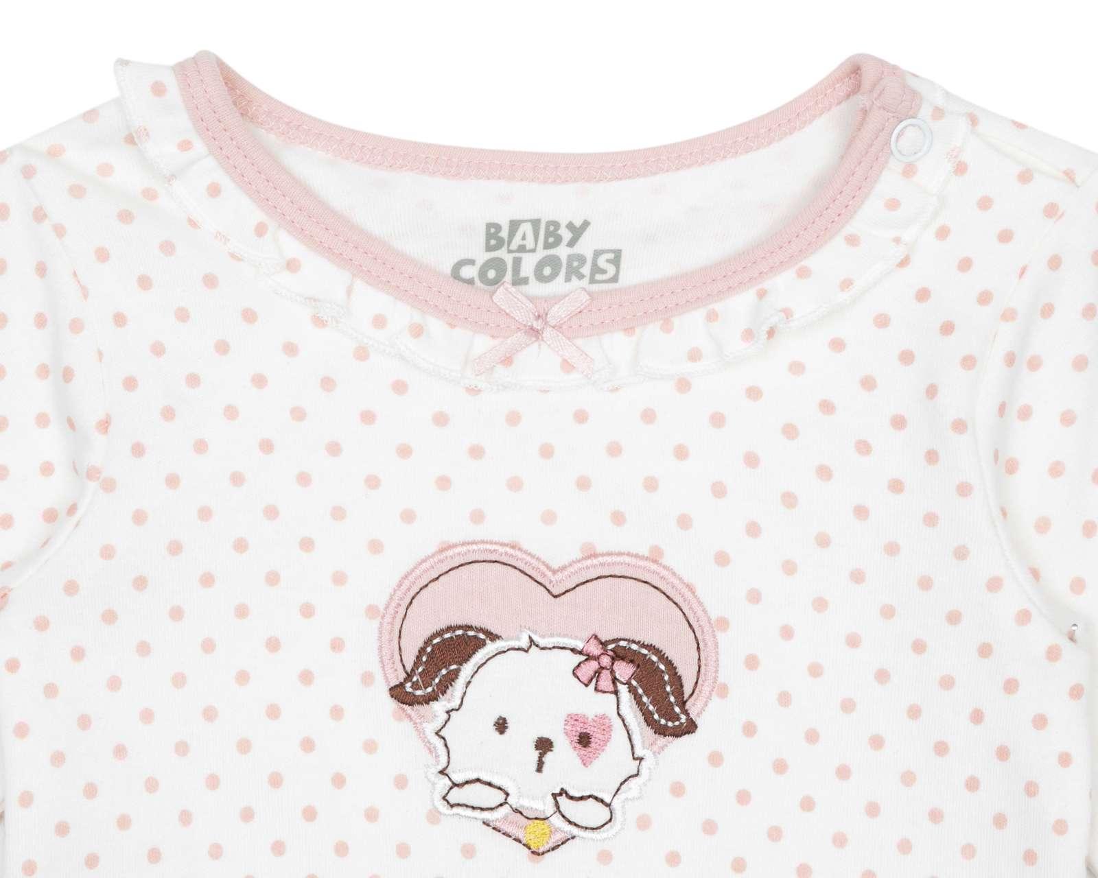 Foto 6 pulgar | Foto 5 | Conjunto para Bebé Niña Baby Colors 3 Piezas